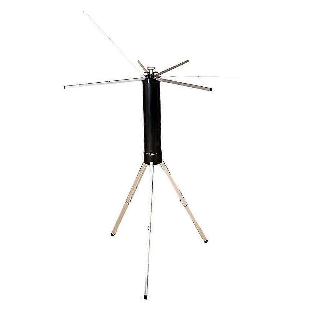 Portable Folding Clothes Drying Rack Saving Space Tripod Clothes Pole for Outdoor Travel
