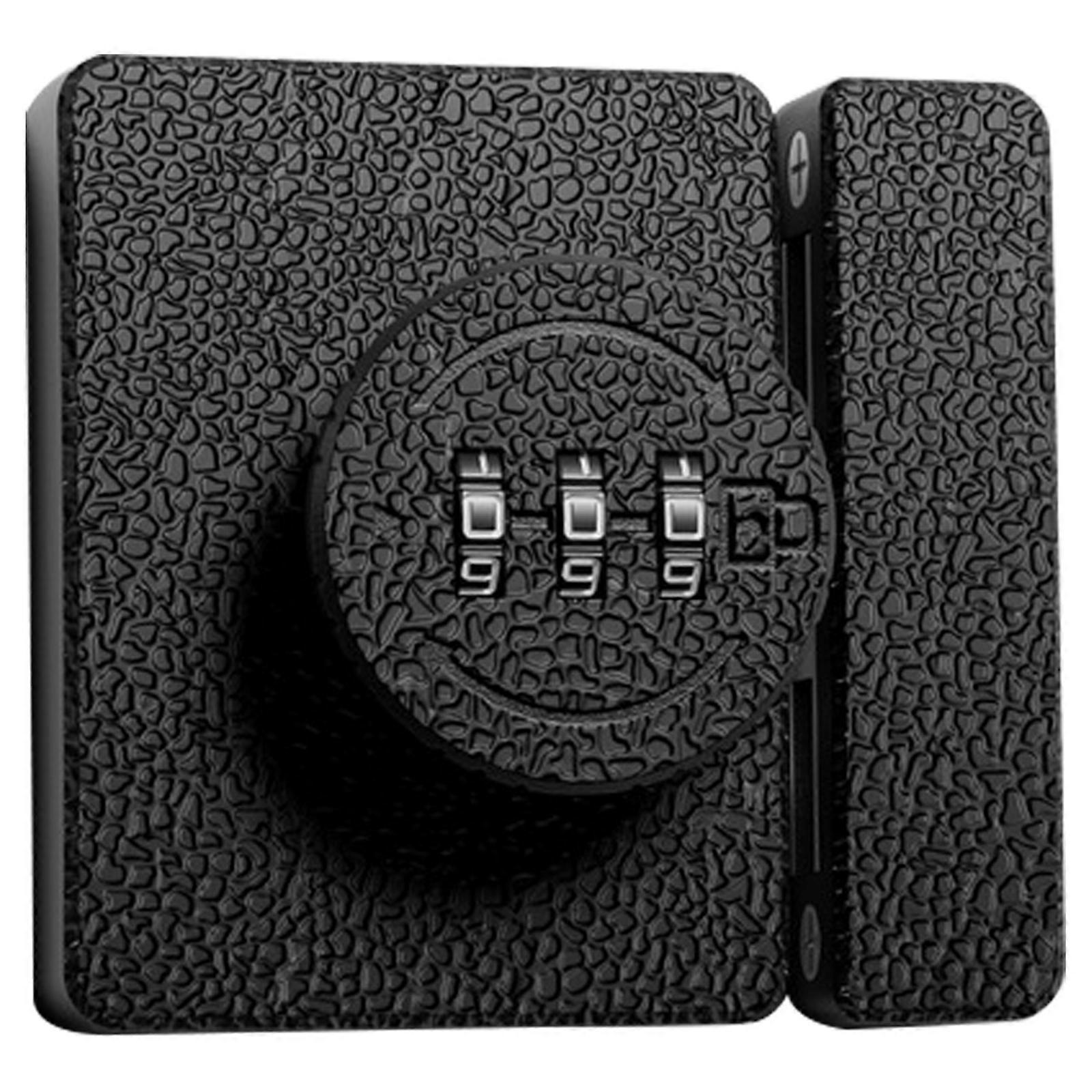 enhances Security Cabinet Lock Glowing  Feature Glowing Code Combination Lock Childproof Lock Not Drilling need  Black