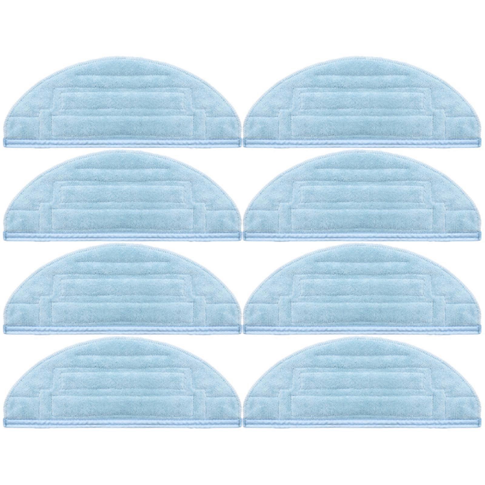 Mop Cloths Sweeping Robot Mop Cloth Sweeping Robot Replacement Cloths Fiber Mopping Pads Set for Roborock G20 S8+ S8PRO