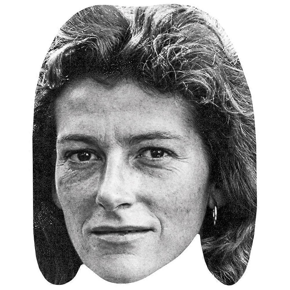 Florence Arthaud (Young) Celebrity Mask, Flat Card Face