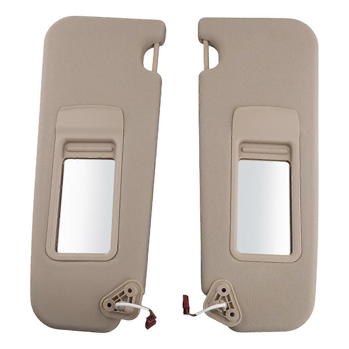 Beige Car Sun Visors For BMW 3 SERIES E90 E91 X1 E84