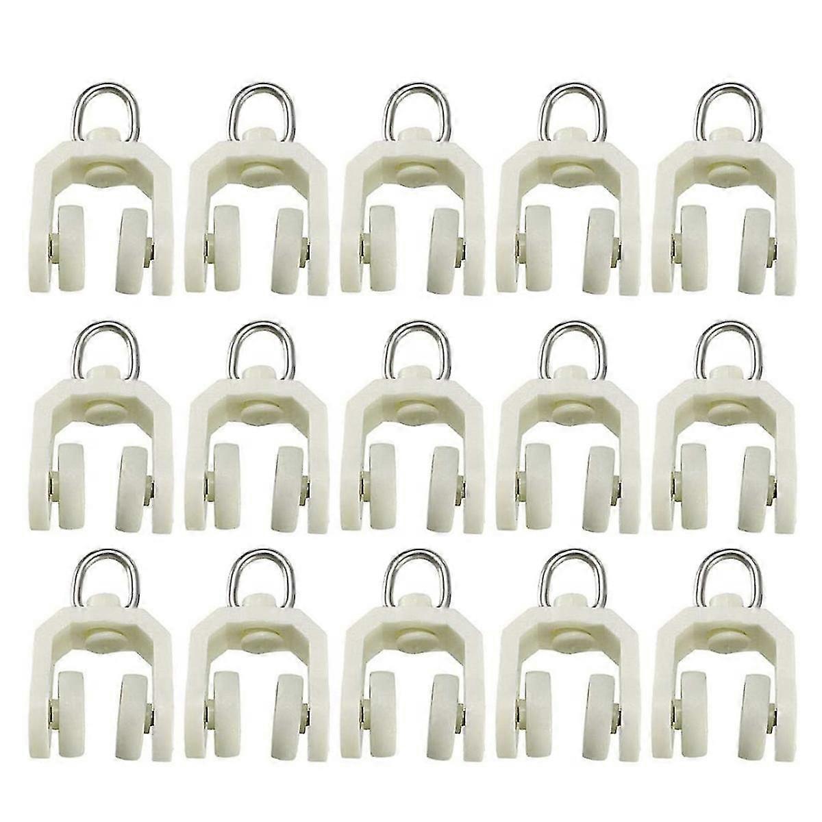 Ceiling Curtain Track Flexible Bendable Curtain Track Rollers Plastic Drapery Rail Sliding Glider f