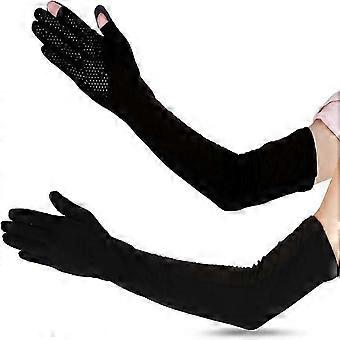 "Women's Sun Protection Driving Long Gloves"