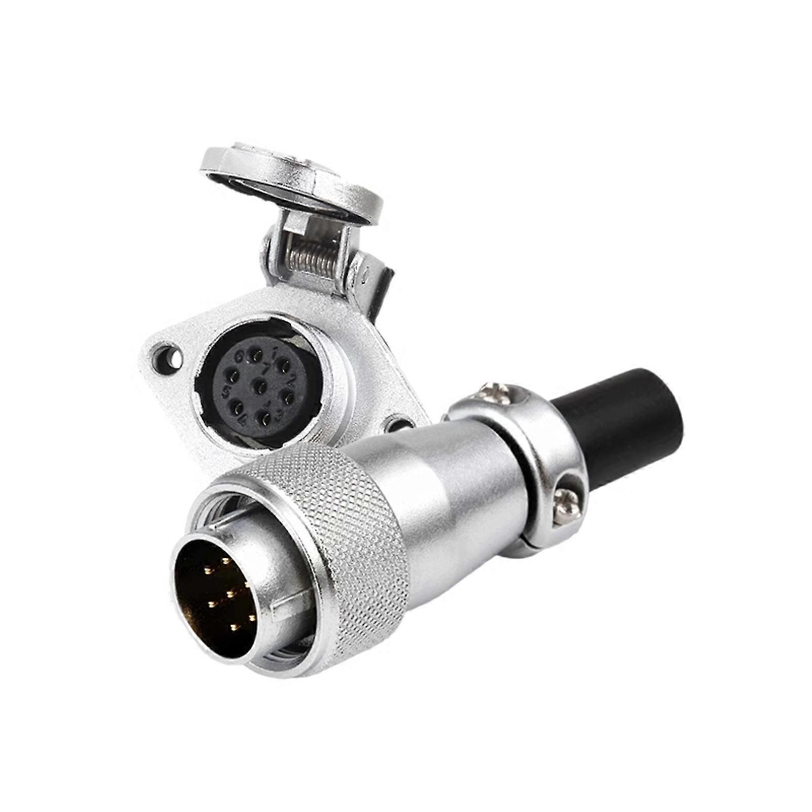Secure & Stable WS16TQ+ZG Industrial set Male Plug set Aviation Plug Corrosion Resistance Circular Connector for  Multicolor
