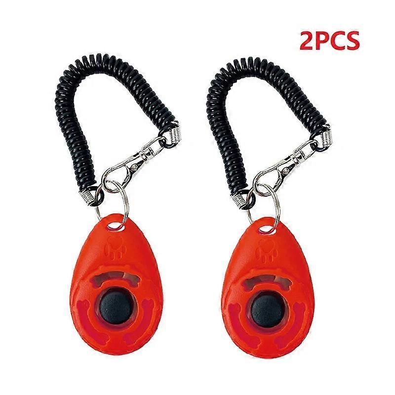 Dog Training Clicker With Wrist Strap - Pet Behavior Tool