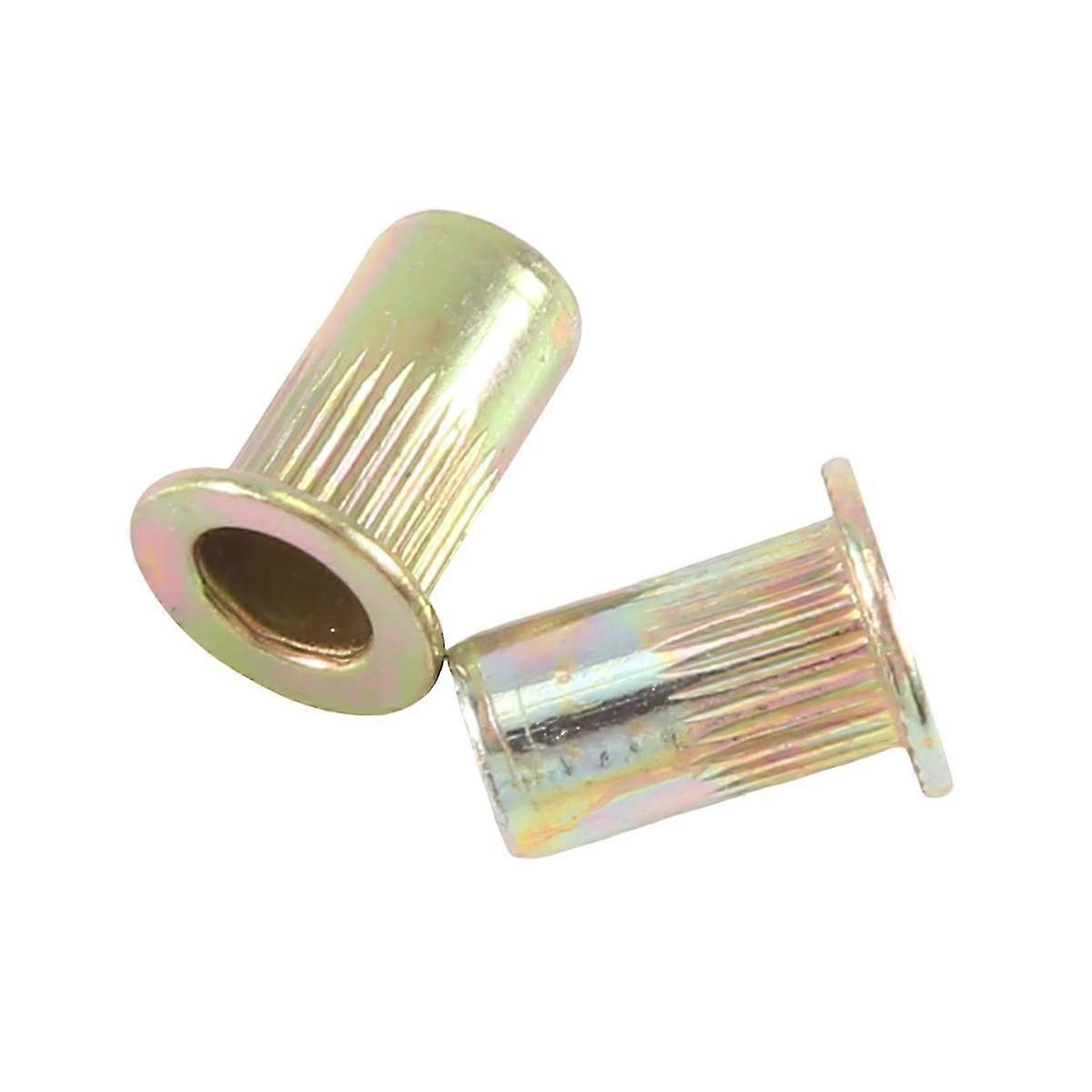 50 kpl M10 / M12 / M8 / M5 / M6 / M4 / M4 litteäpäinen niittimutteri huonekalujen sisustus Inst ent YY