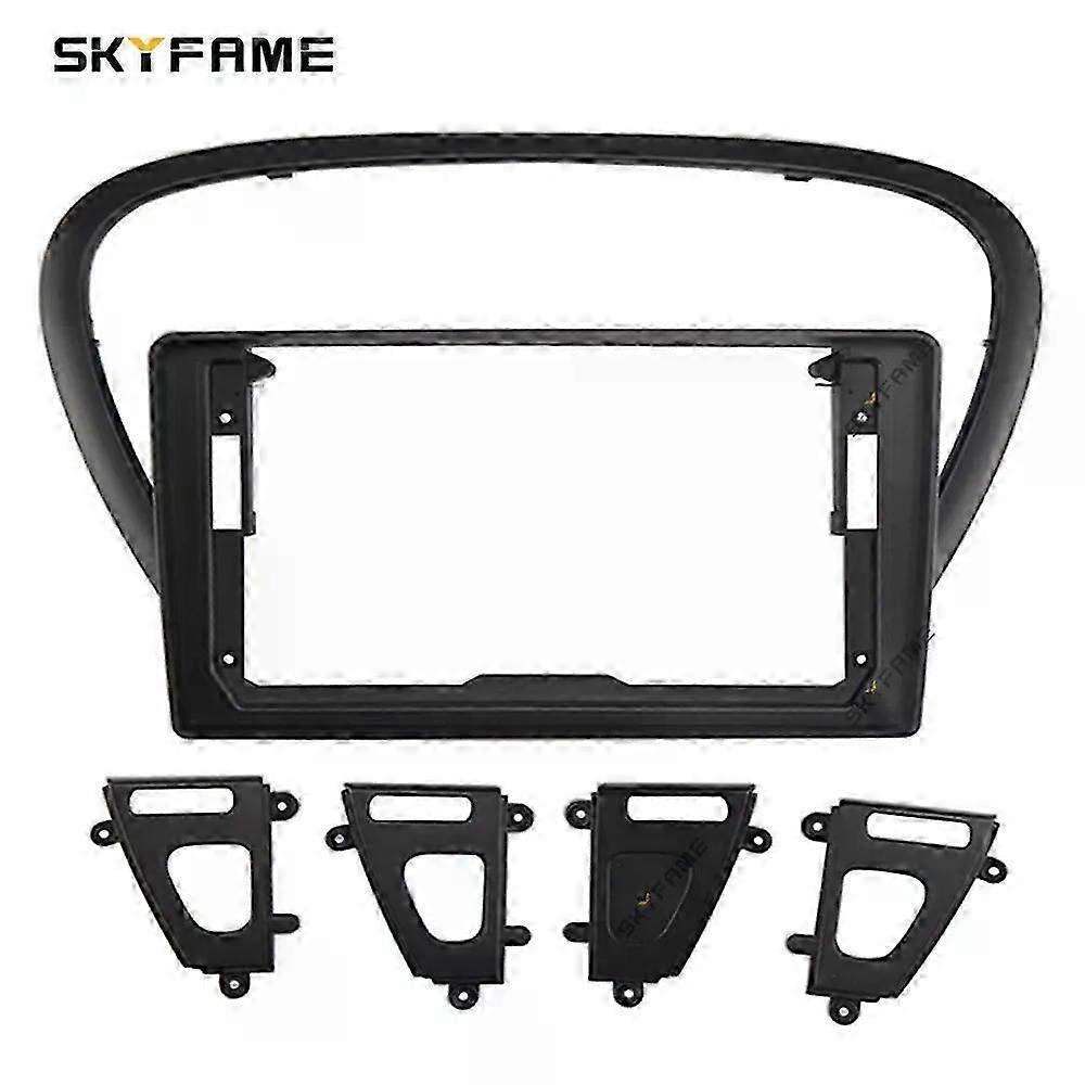 Applies To Car Frame Fascia Adapter Canbus Box Decoder Android Radio Dash Fitting Panel Kit For Peugeot 607