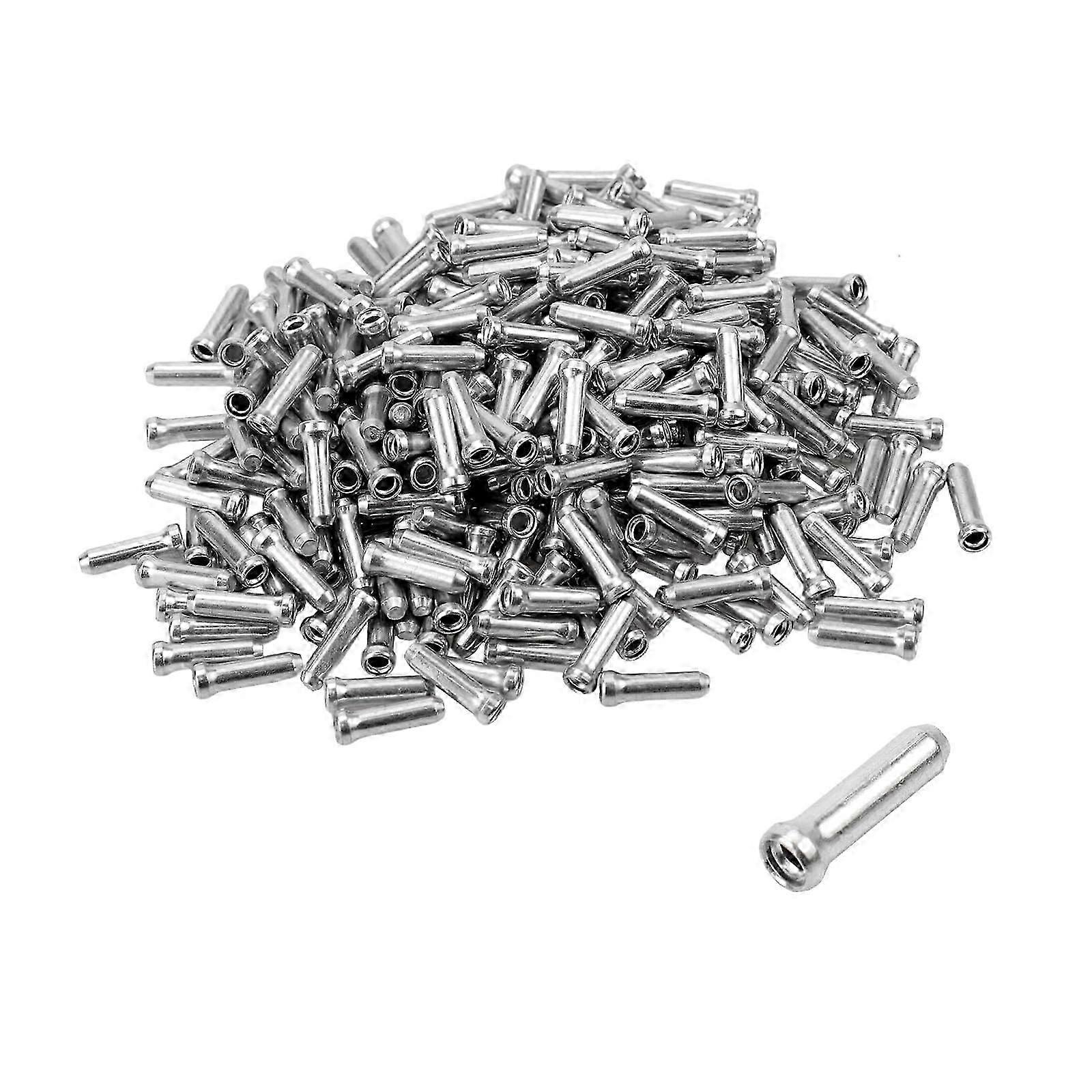 300 aluminum cable caps for bicycle brake cables