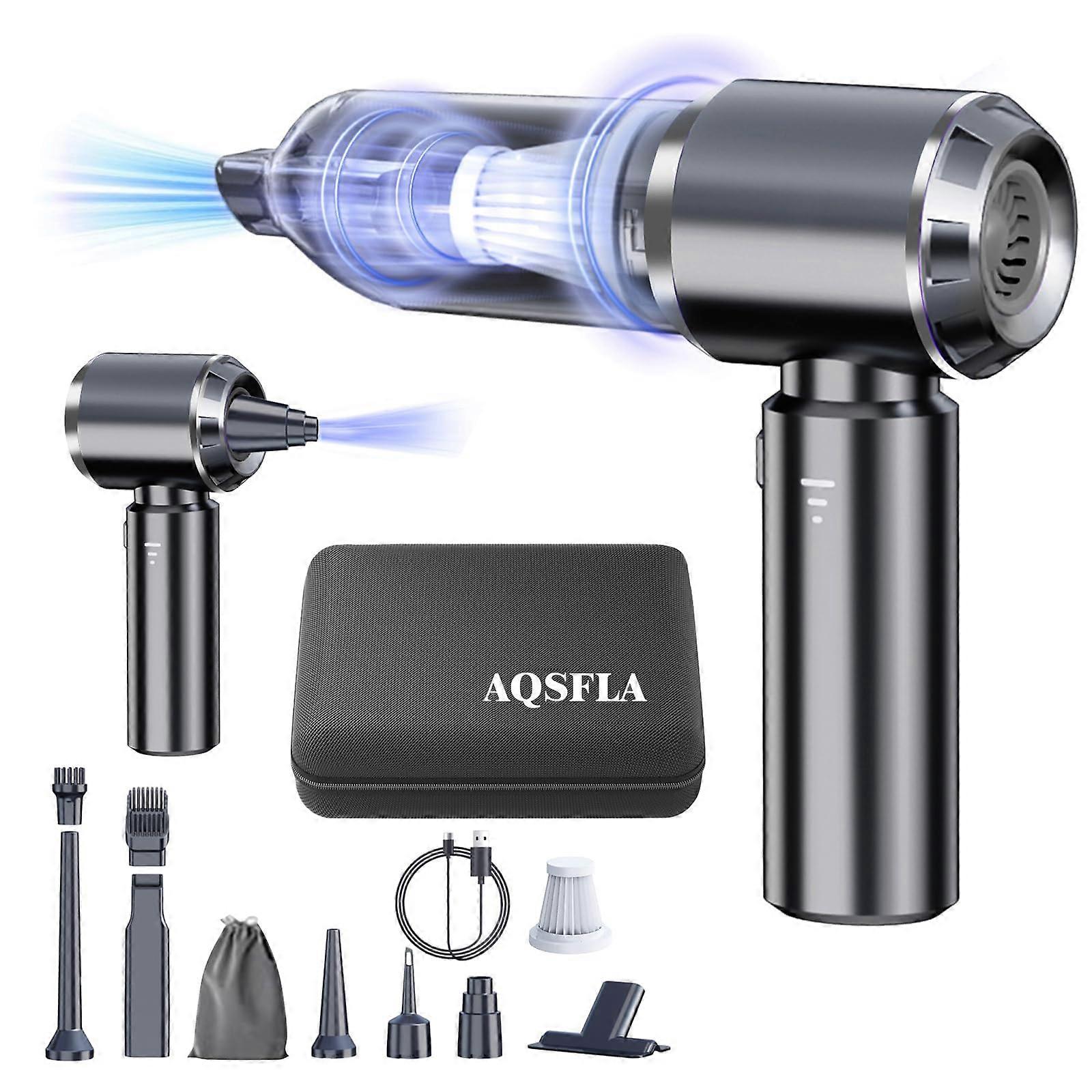 Car Vacuum Cordless 21000PA High Power Mini Handheld Vacuum Cleaner 4-in-1 with Multiple Attachments and Lightweight Design