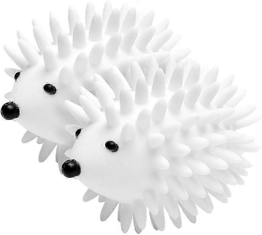 Torktumlare bollar, 2st igelkott torktumlare bollar, återanvändbara torktumlare torkbollar tyg sköljmedel, påskyndar torktiden