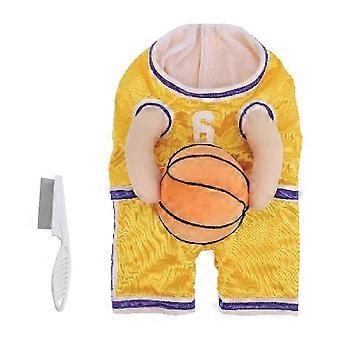 Dog Basketball Costume,  Basketball Costume for Dogs, Dog Basketball Player Costume, Basketball Dog Halloween Costume