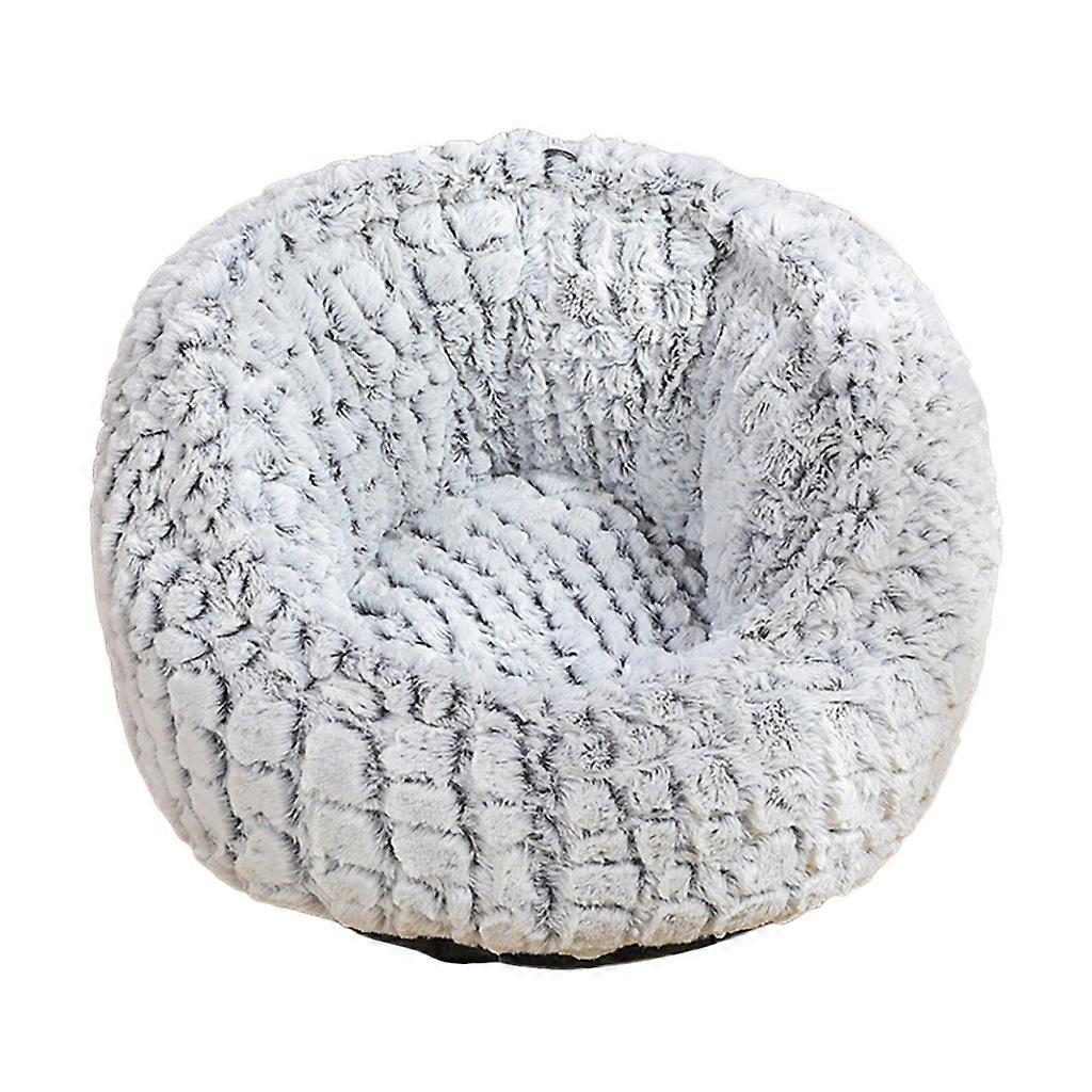 Dog Round Winter Warm Sleeping Bag Long Soft Pet Bed Calming Bed LA934