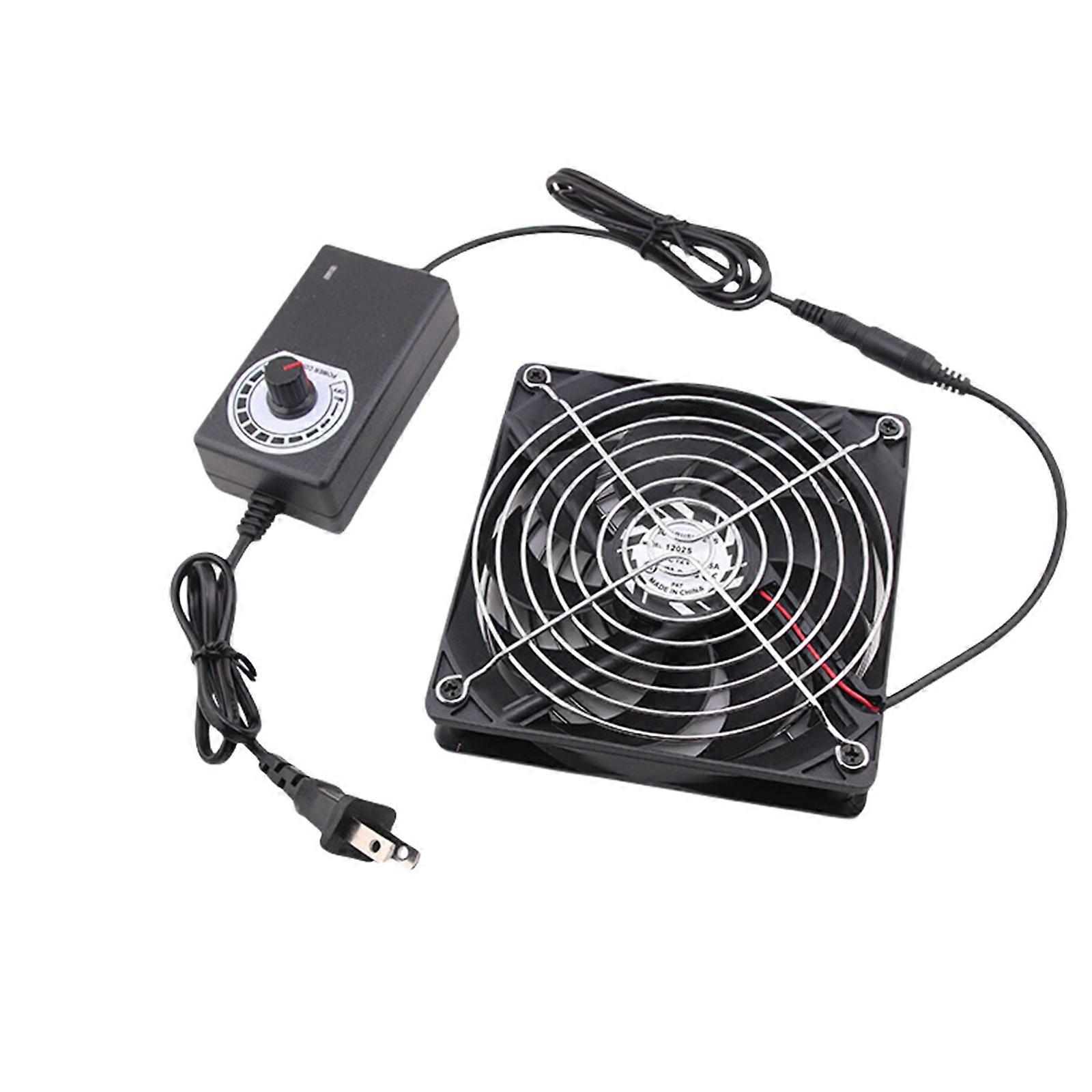 Quiet Operation 12cm PC Cooling Fan with 220V 240V 2750RPM and Protective Net for Enhanceds Heat Dissipation
