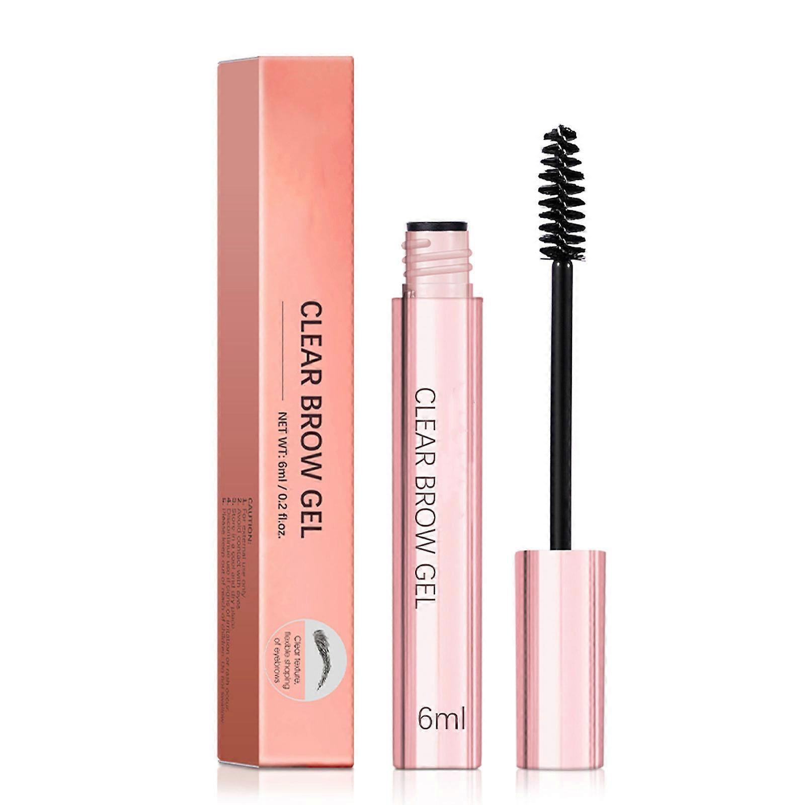 Transparent Eyebrow Gel For Effortless Styling Waterproof Sweat Resistant Clear Brow Gel For Fashion Enthusiasts
