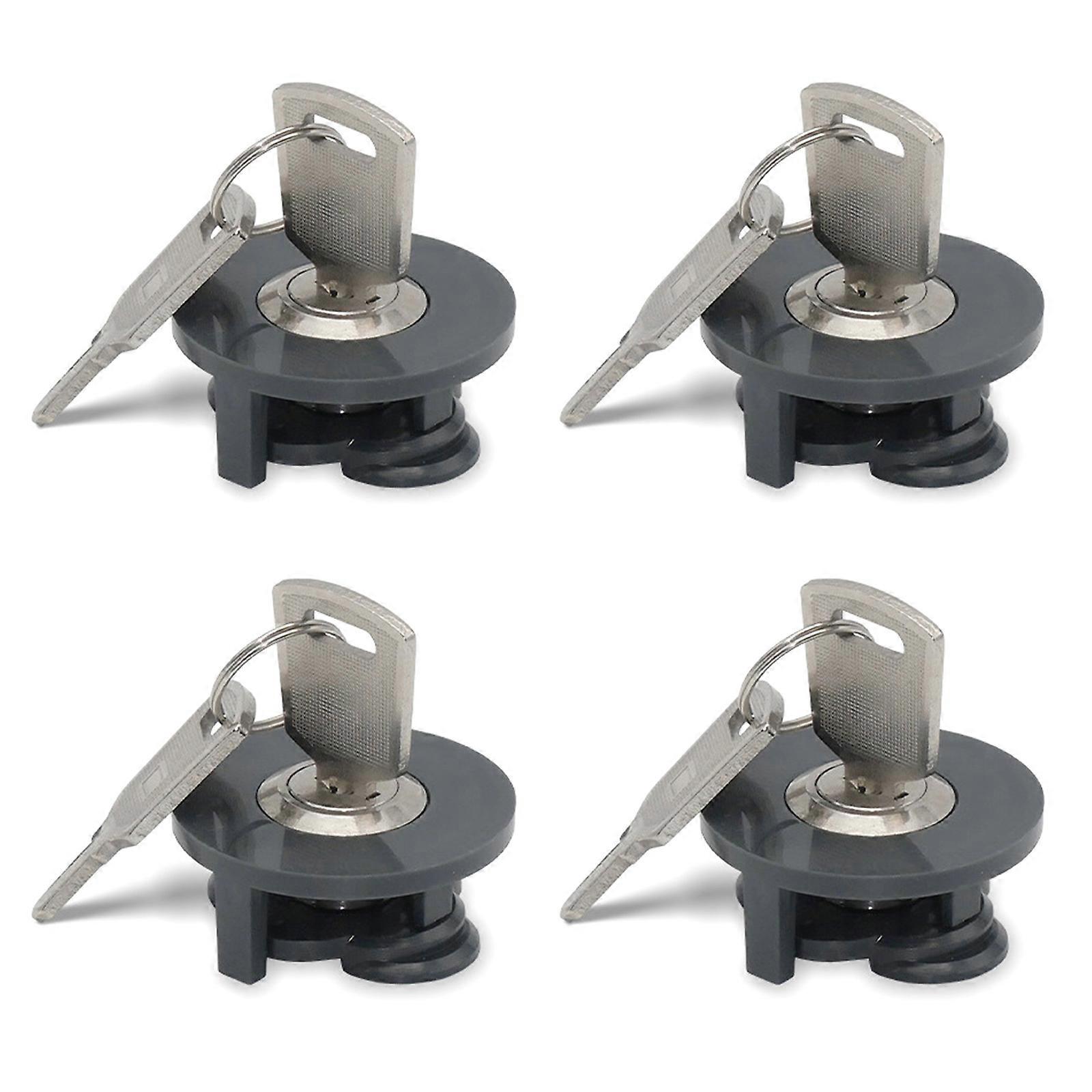 4Pieces Universal Socket Lock for Public Places Schools Hospitals High Security Lock Power Theft Prevention Lock Multicolor