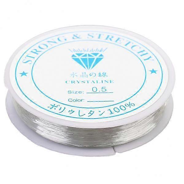 2- 10 Elastic Thread, Cord for Jewellery Making 0.5mm