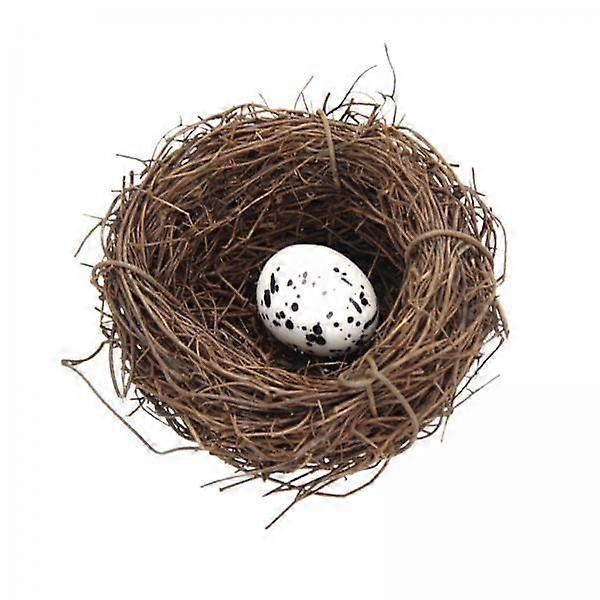 2-6pack Easter Birds Nest Decorating Ornaments Decorative for Wedding Decor