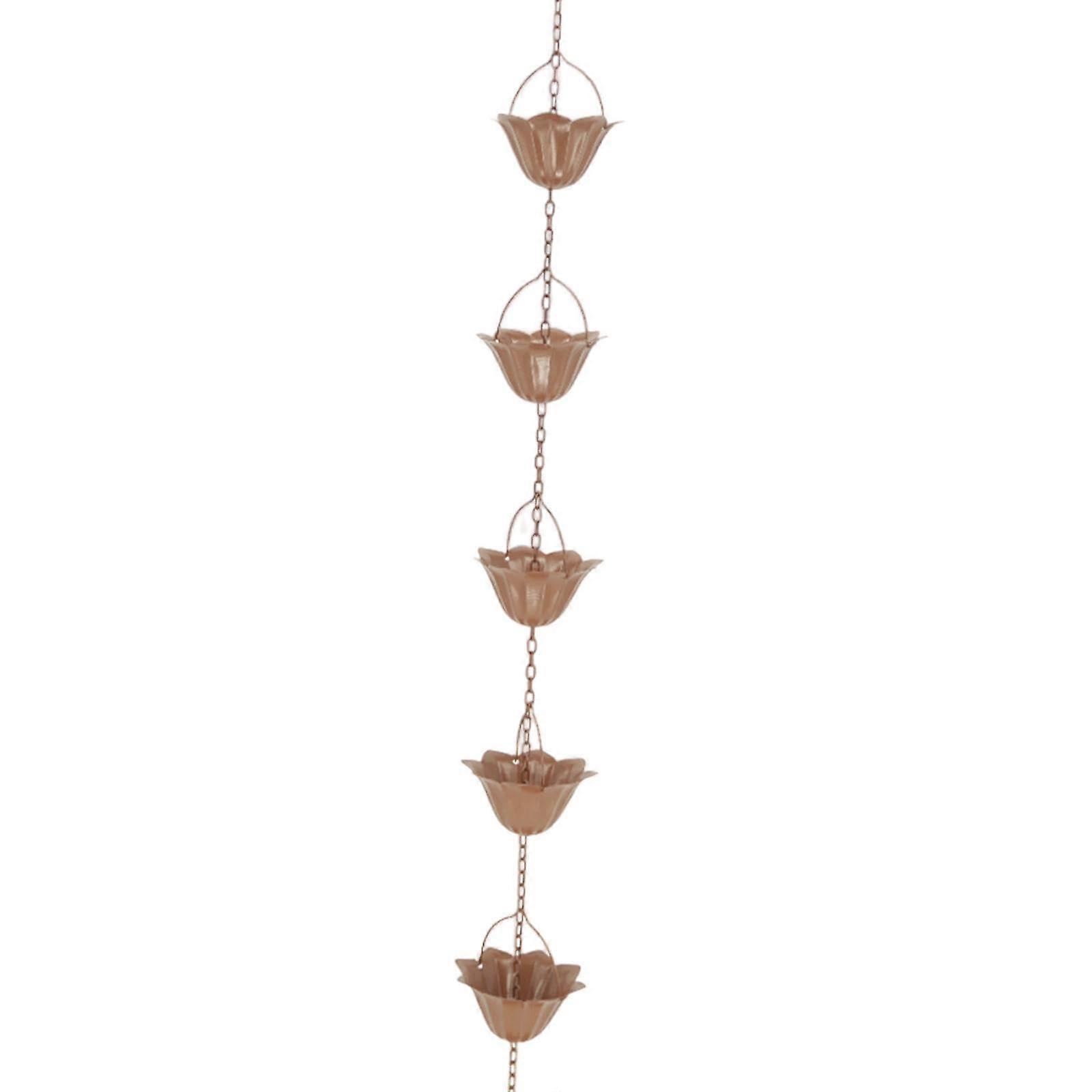 rain chain, rainwater collector, Regenspiele, rain chain, park beautification, replacement rainwater diverter, 1 m rain chain,