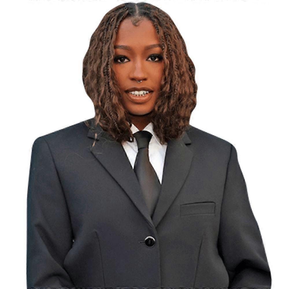 Serena Page (Black Outfit) Half Body Buddy Cutout