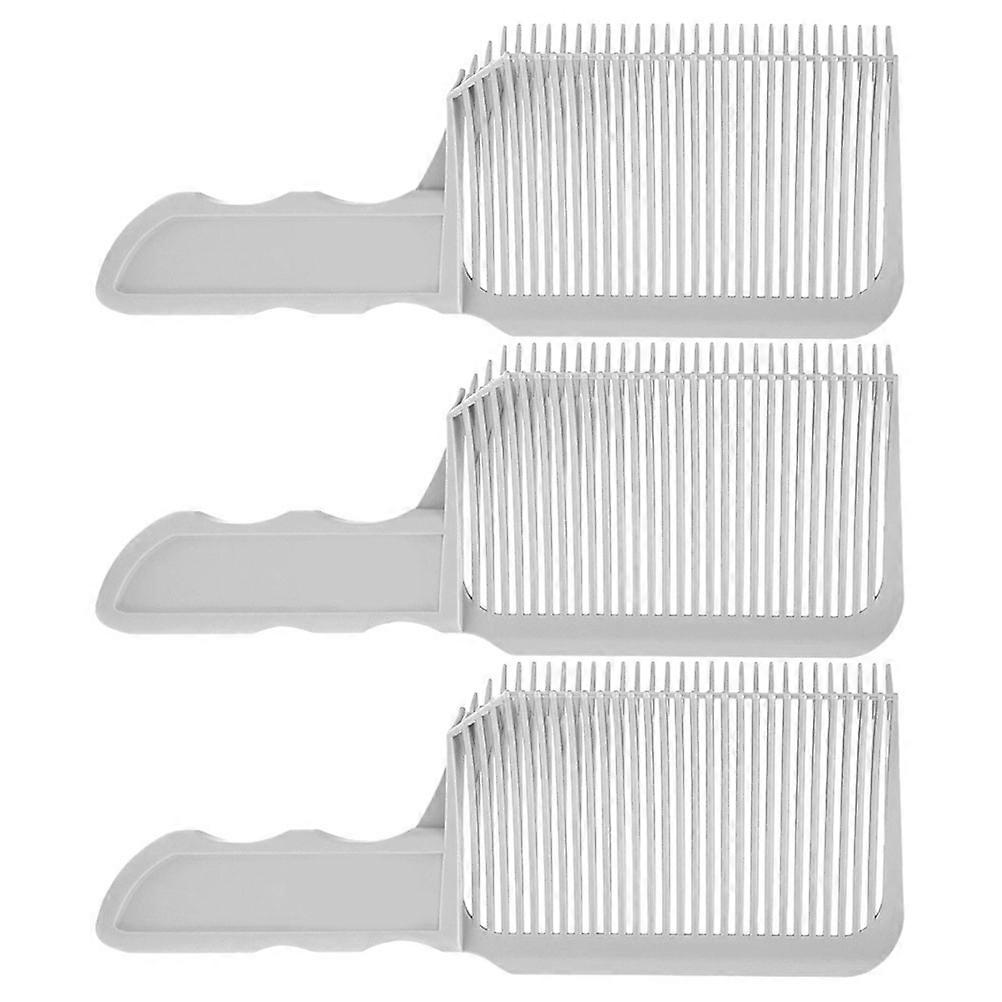 3pcs Fade Comb for Precise Haircuts Curved Positioning Combs for Barbers and Hairdressers, Professional Blending Tool for Smooth Styling
