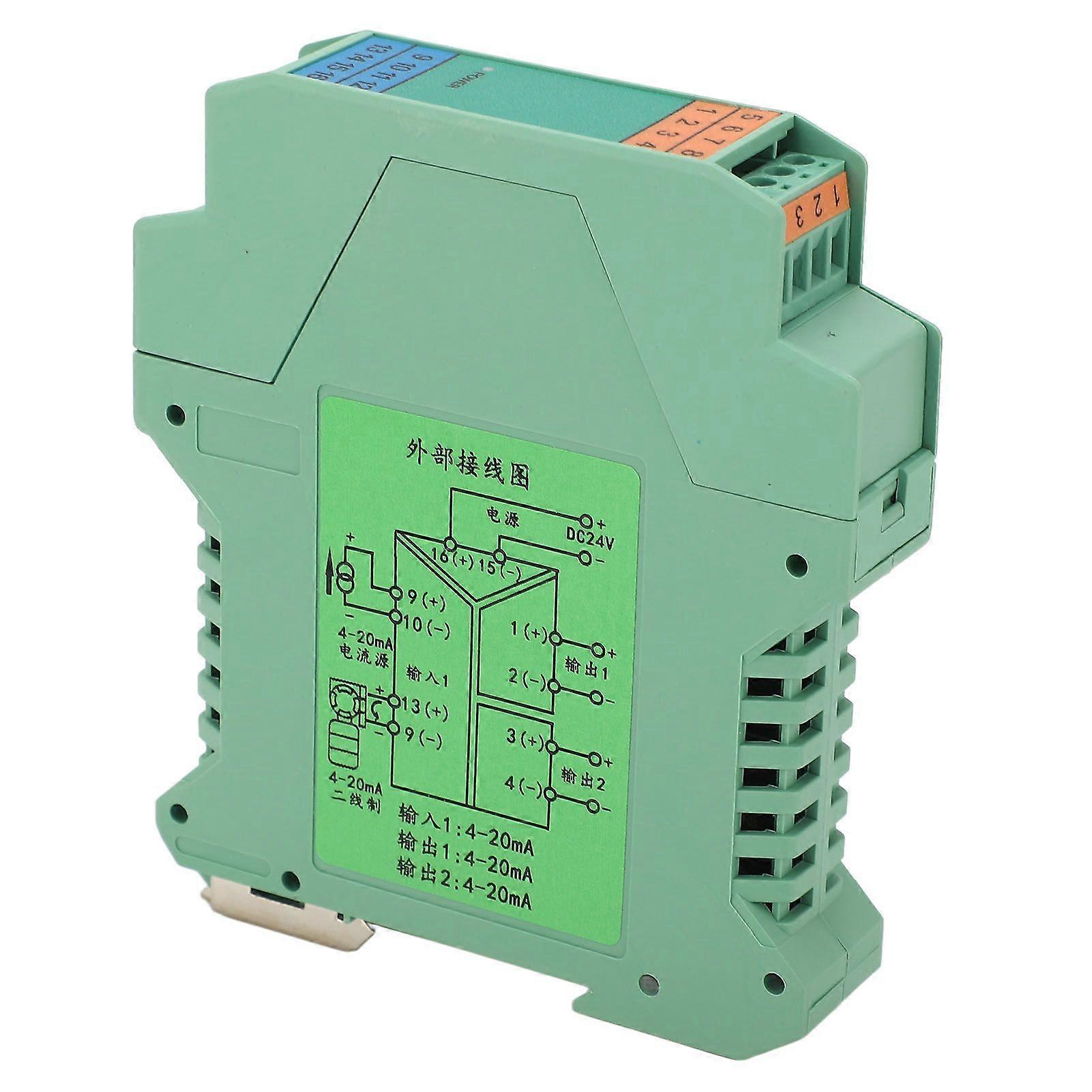 High quality  One-input and two-output DC signal isolator current transmitter
