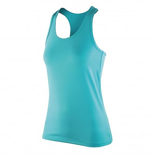 Spiro Womens/Ladies Softex Stretch Fitness Sleeveless Vest Top