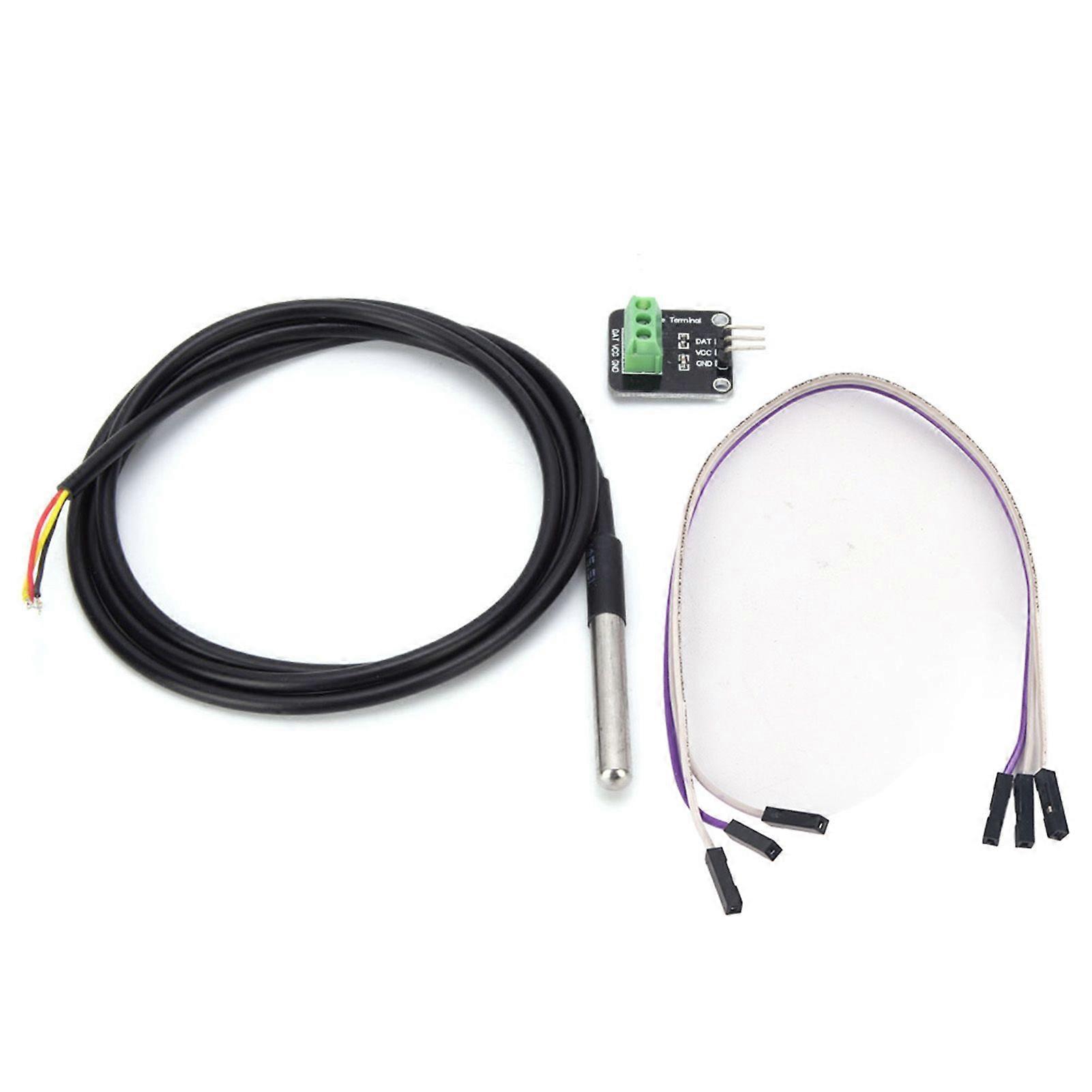 High quality  (Packaged in anti-static bag) DS18B20 temperature sensor module kit