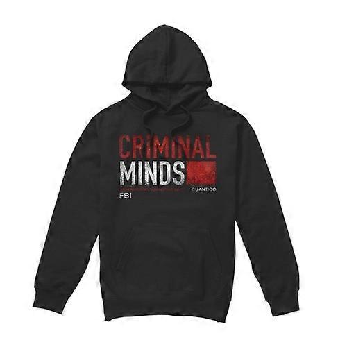 Criminal Minds Mens Title Card Hoodie