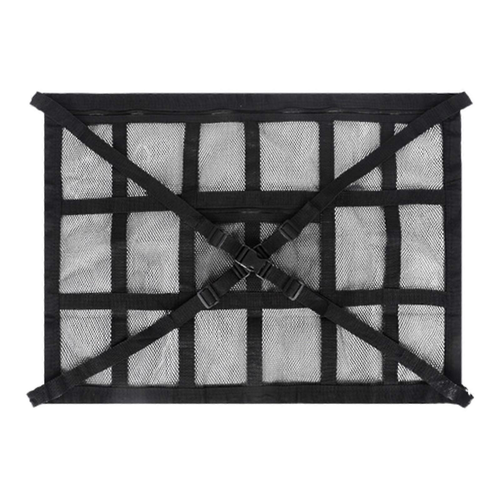 Car Ceiling Cargo Net Pocket,Van Interior Accessories Sturdy Mesh Car Roof