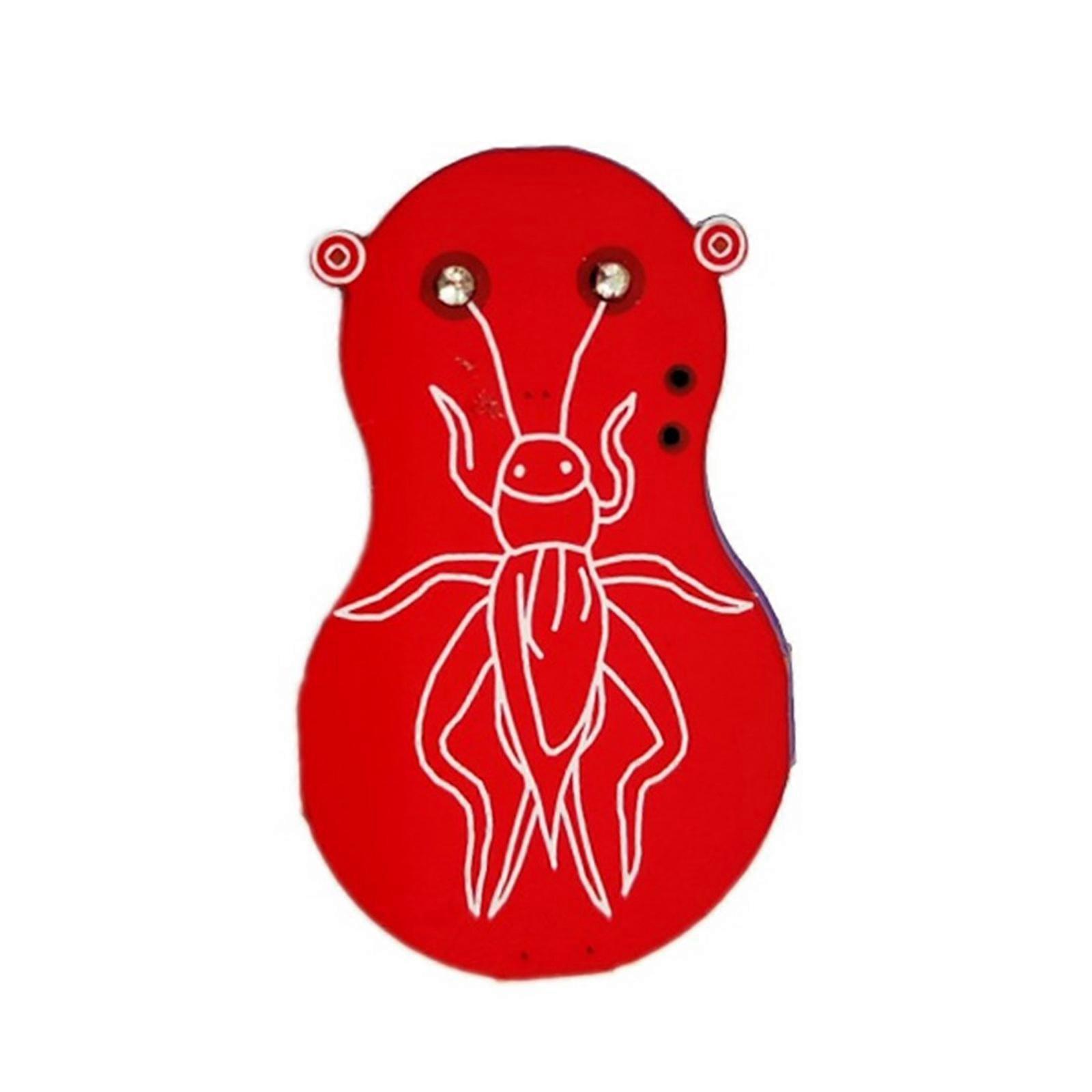 Compact Cricket Sound Prank Device For Home Office Pranks Easy To Use Gag Toy Red