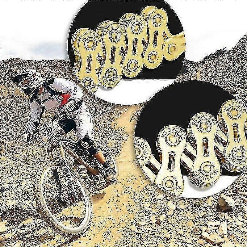 Chains 11s Gold Half-hollow 8/9/10/11 Speed Bike Chain Mtb Racing Bicycle Hollow Cycling Components Parts