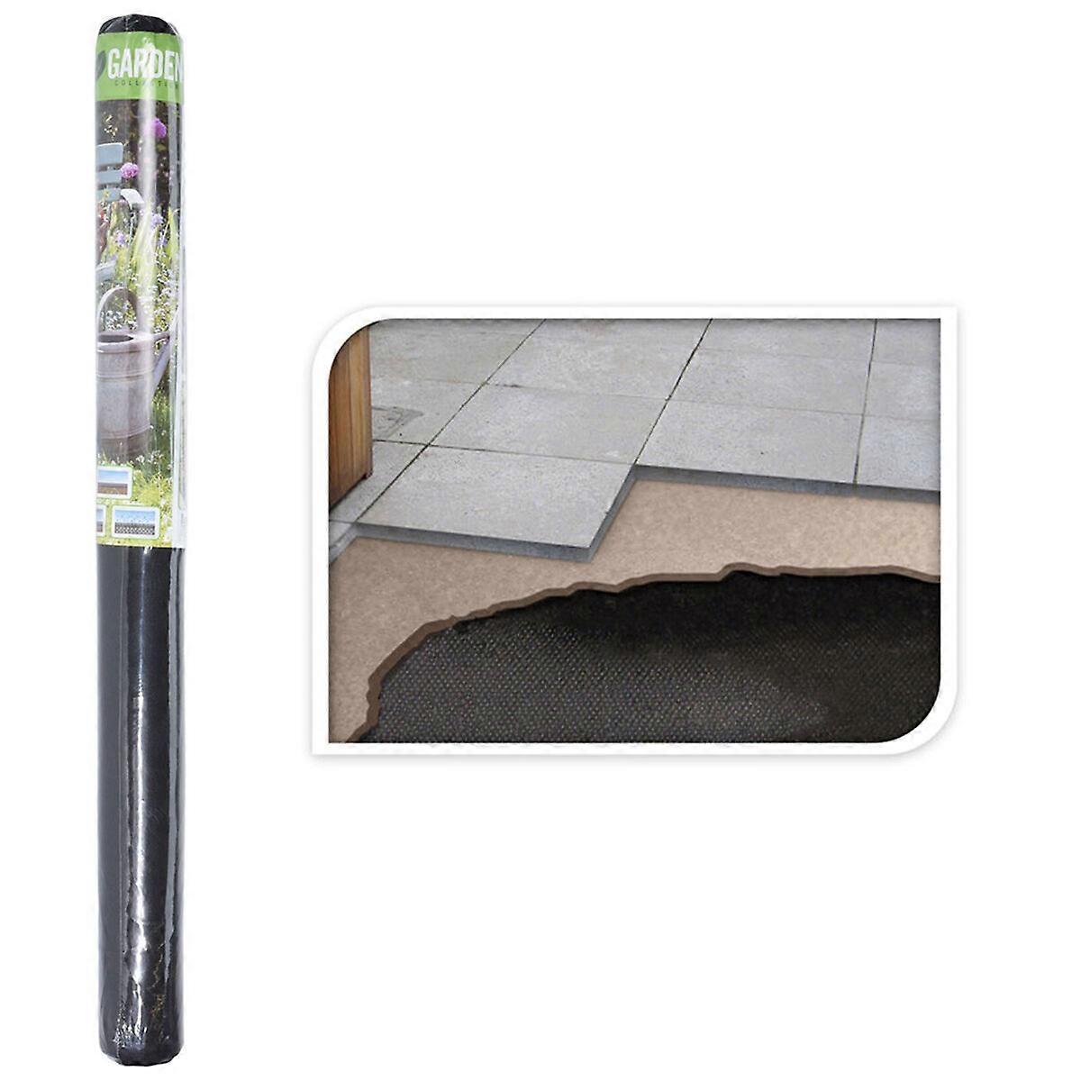 Weed Control Net Lifetime Black 8 x 1.5 m