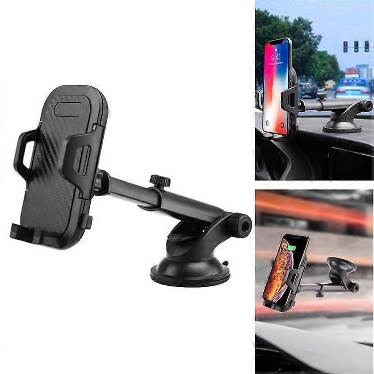 Suction Cup Adjustable Car Phone Holder Stand GPS Mount Bracket Support for 3.5- 6.0 inch Mobile Phone