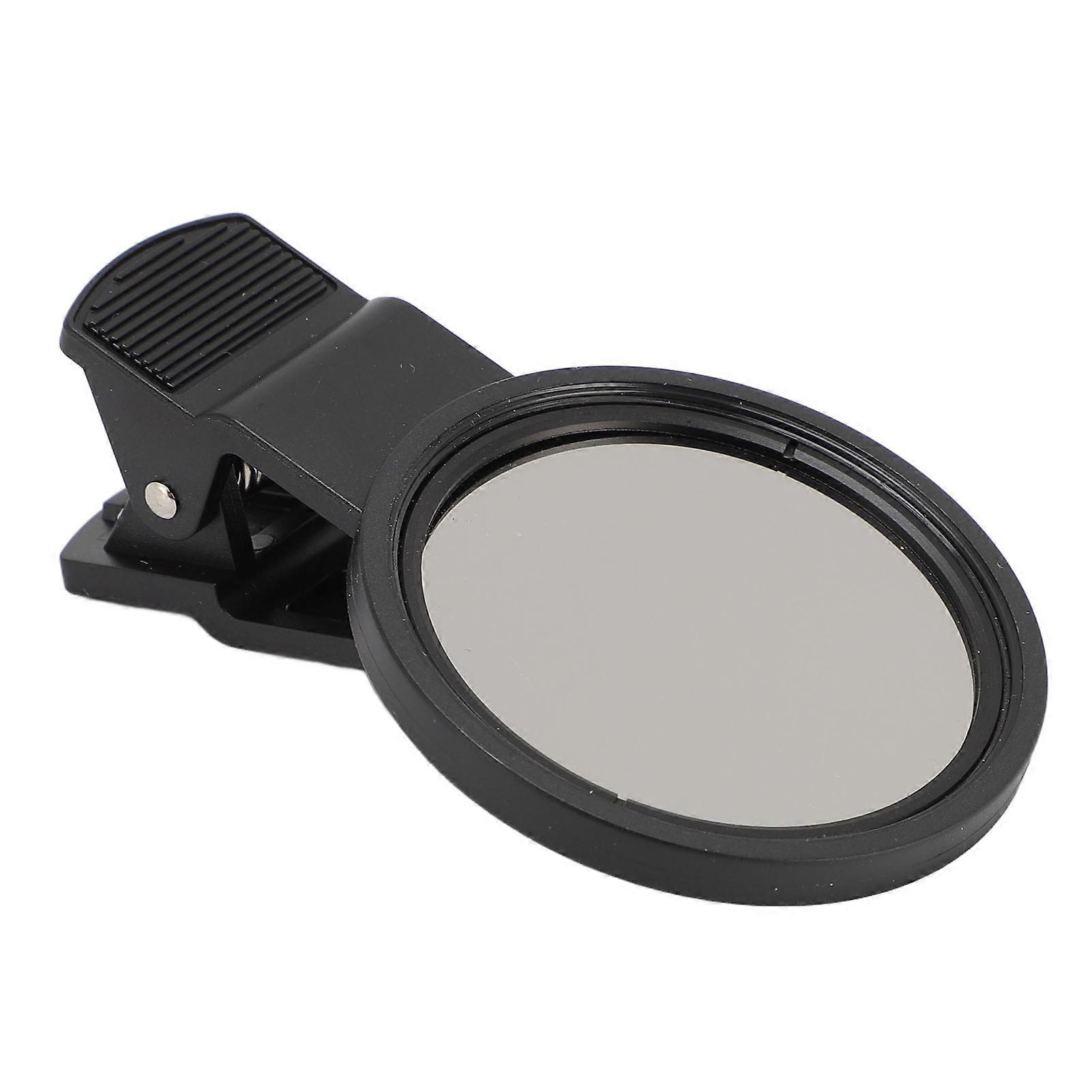 Solar Eclipse Phone Lens Filter Anti Reflection Coating Clip On Phone Solar Eclipse Imaging Enhancing Filter for Single Double Triple Camera Phone 58