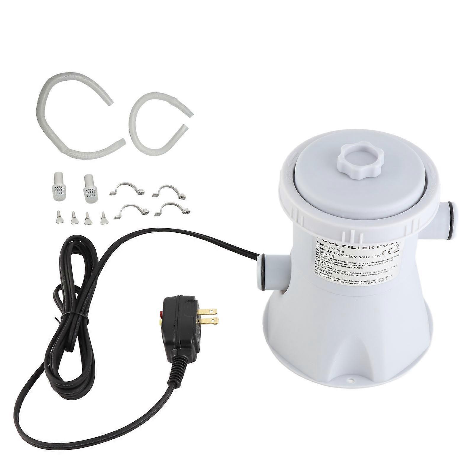 Pool Filter Pump High Efficiency 300gal Improved Circulation Water Pump Filter for Swimming Pool