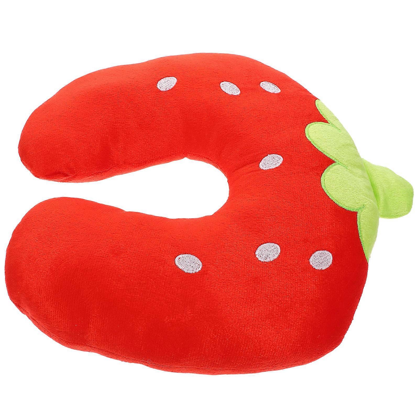 Comfortable Sleeping Neck Pillow For Nap Time U-Shaped Plush 1Pcs