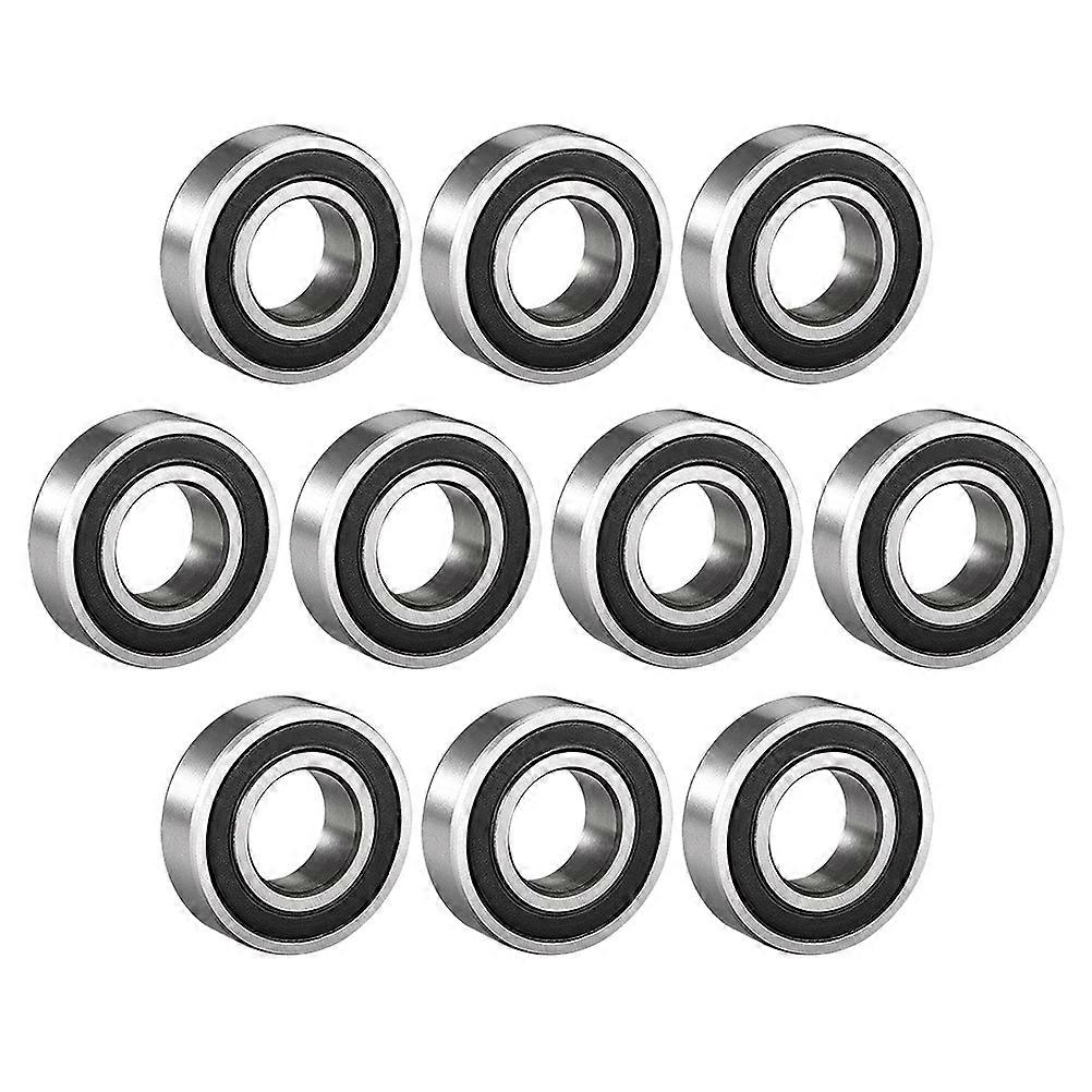 Stainless Steel Bearings Industrial Bearings Double Seal Mechanical Applications Pre-Lubricated 10Pcs