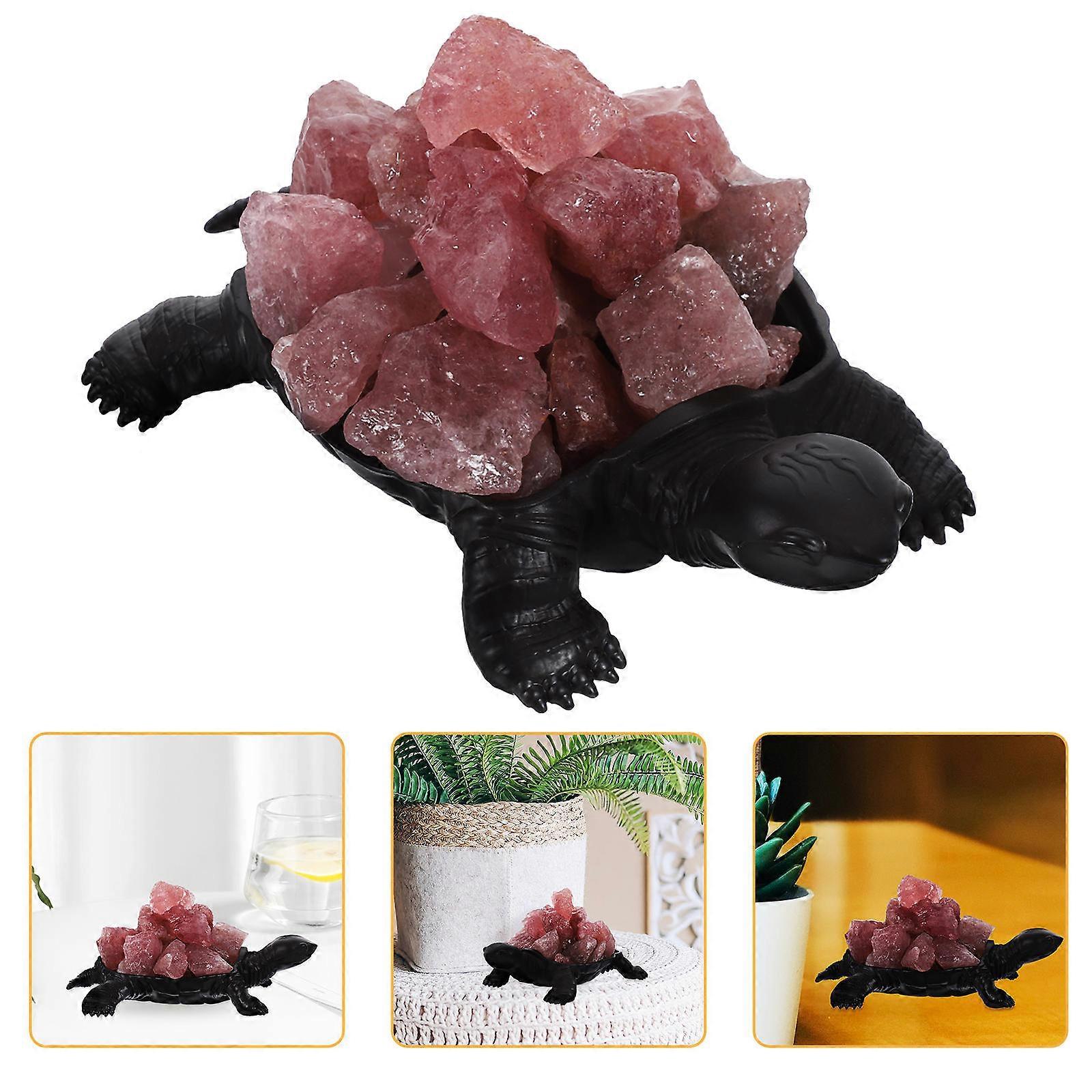 Crystal Turtle Figurines Delicate Turtle Statue For Family And Friends 1Set