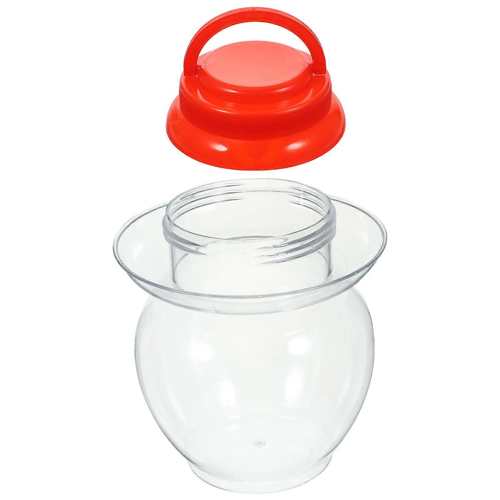 Vegetable Pickling Container Fermentaion Jar Kitchen 14X14X16.5CM 1Pack