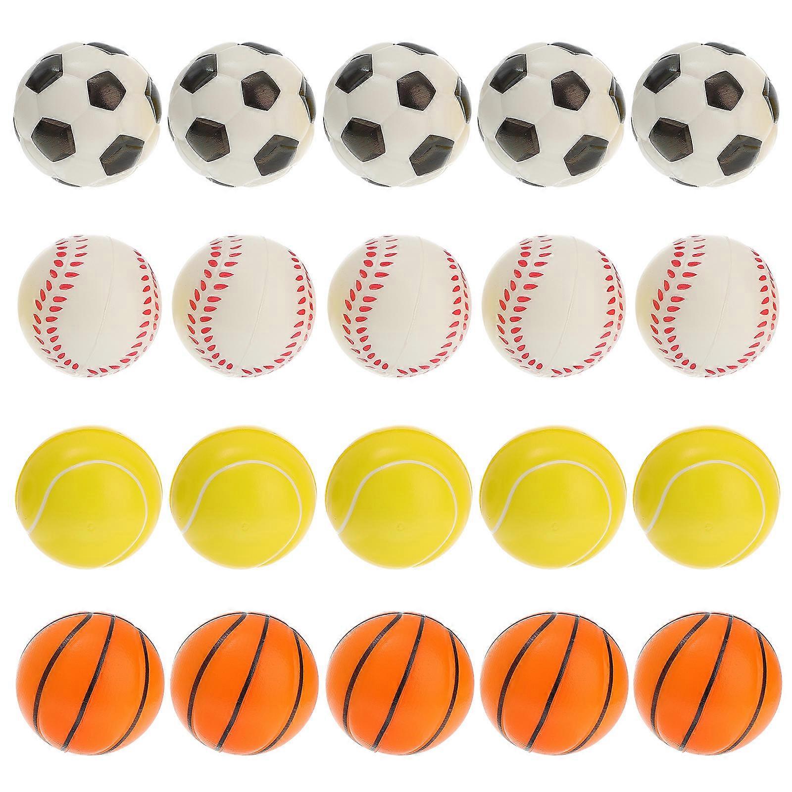 Foams Sports Balls Mini Soft Balls Motor Skills Development Children 20Pcs