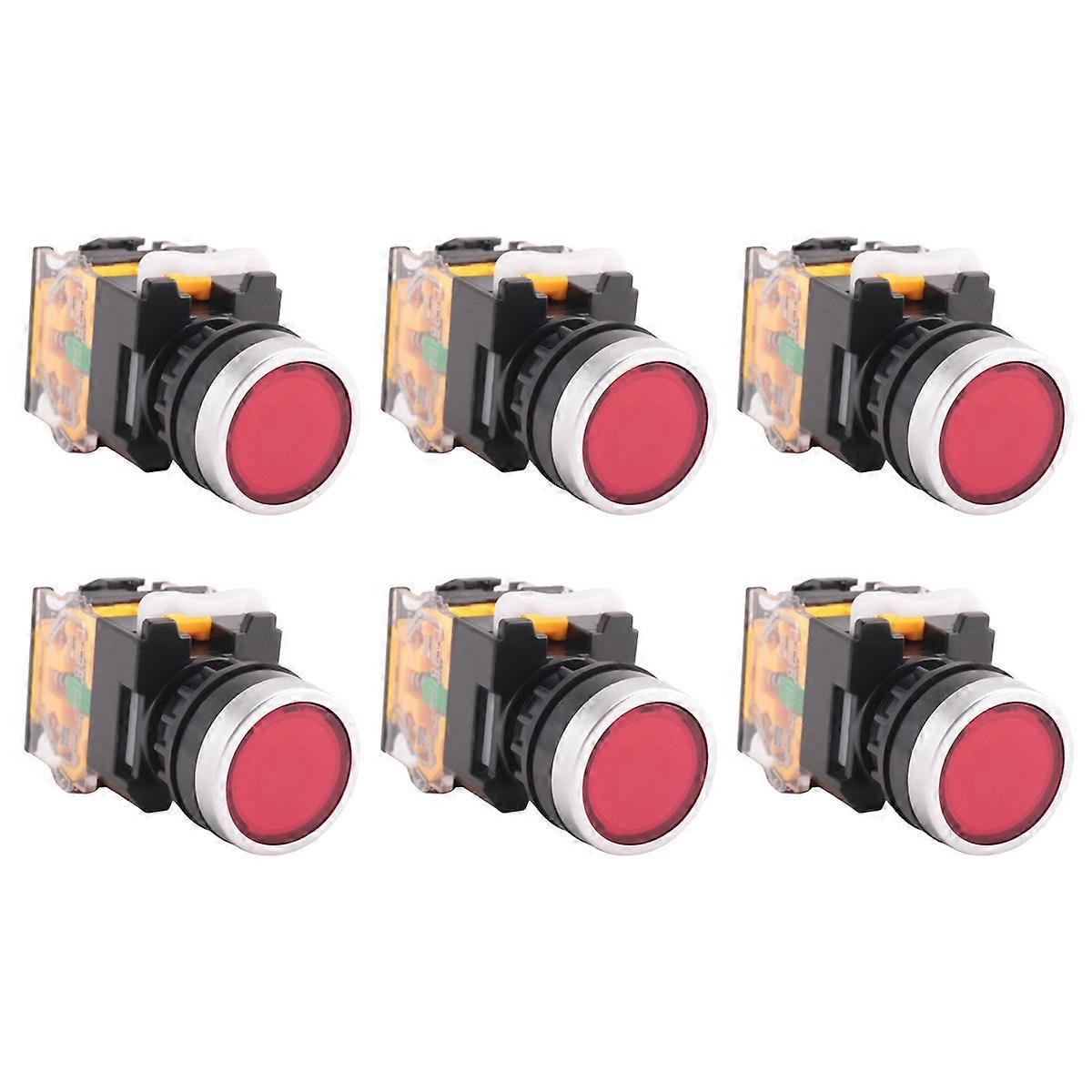 LA38-11/203 Momentary Heavy Duty Switch Red