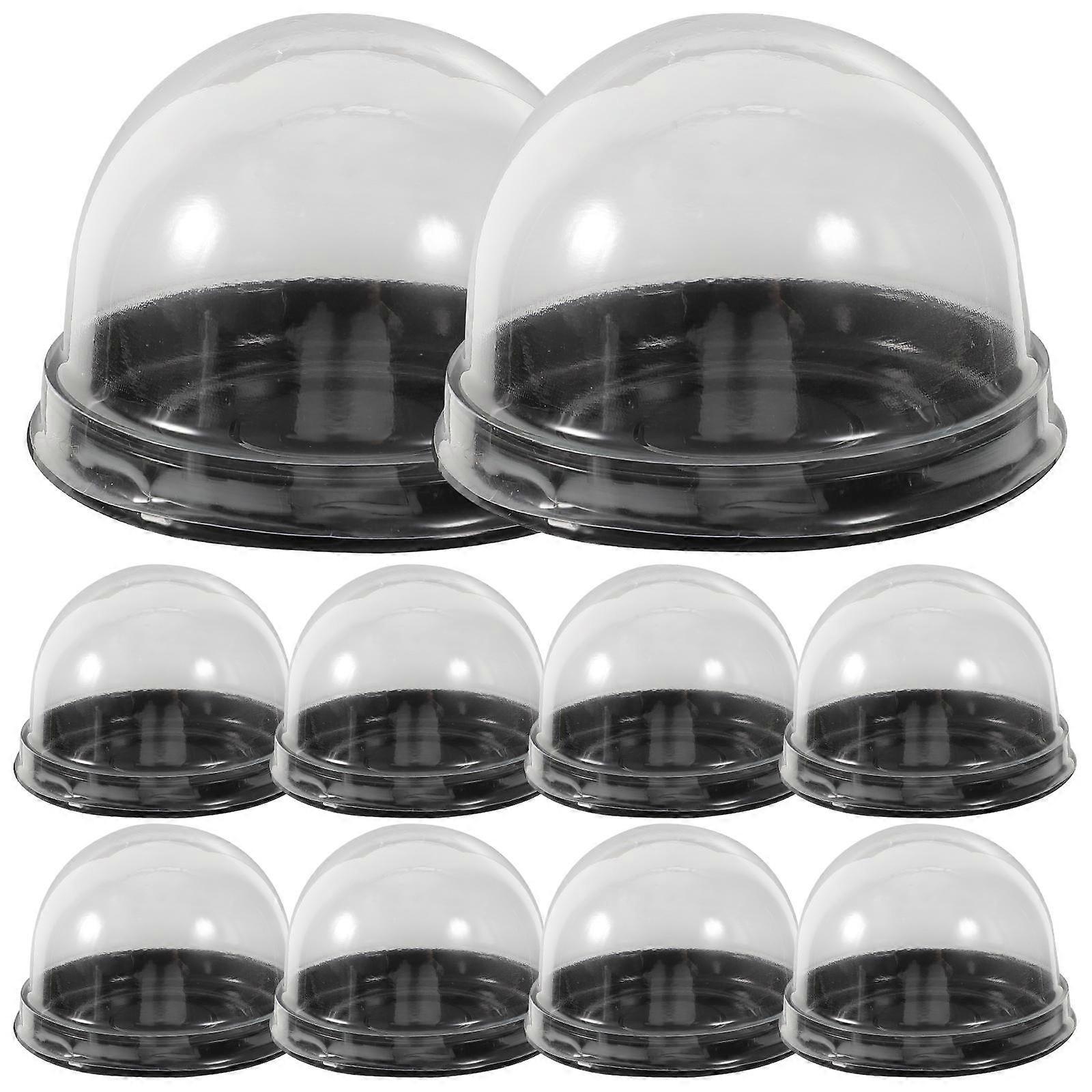 Black Boxes for Storage Small Cake Boxes with and Tight Buckle 50 Pieces