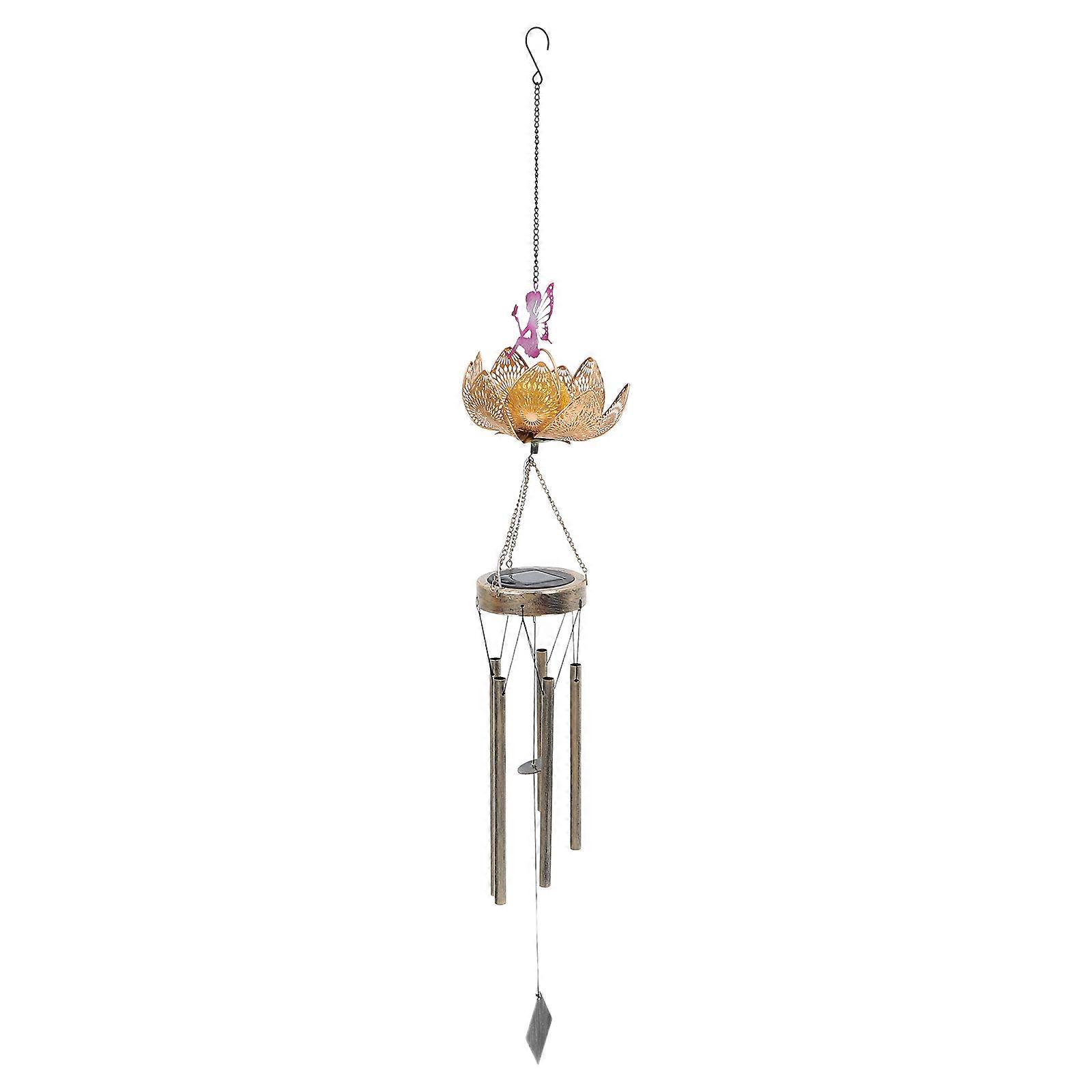 Luminous Wind Chime Solar Chimes for Outdoors Solar Powering 85.00X15.00X15.00CM 1Set