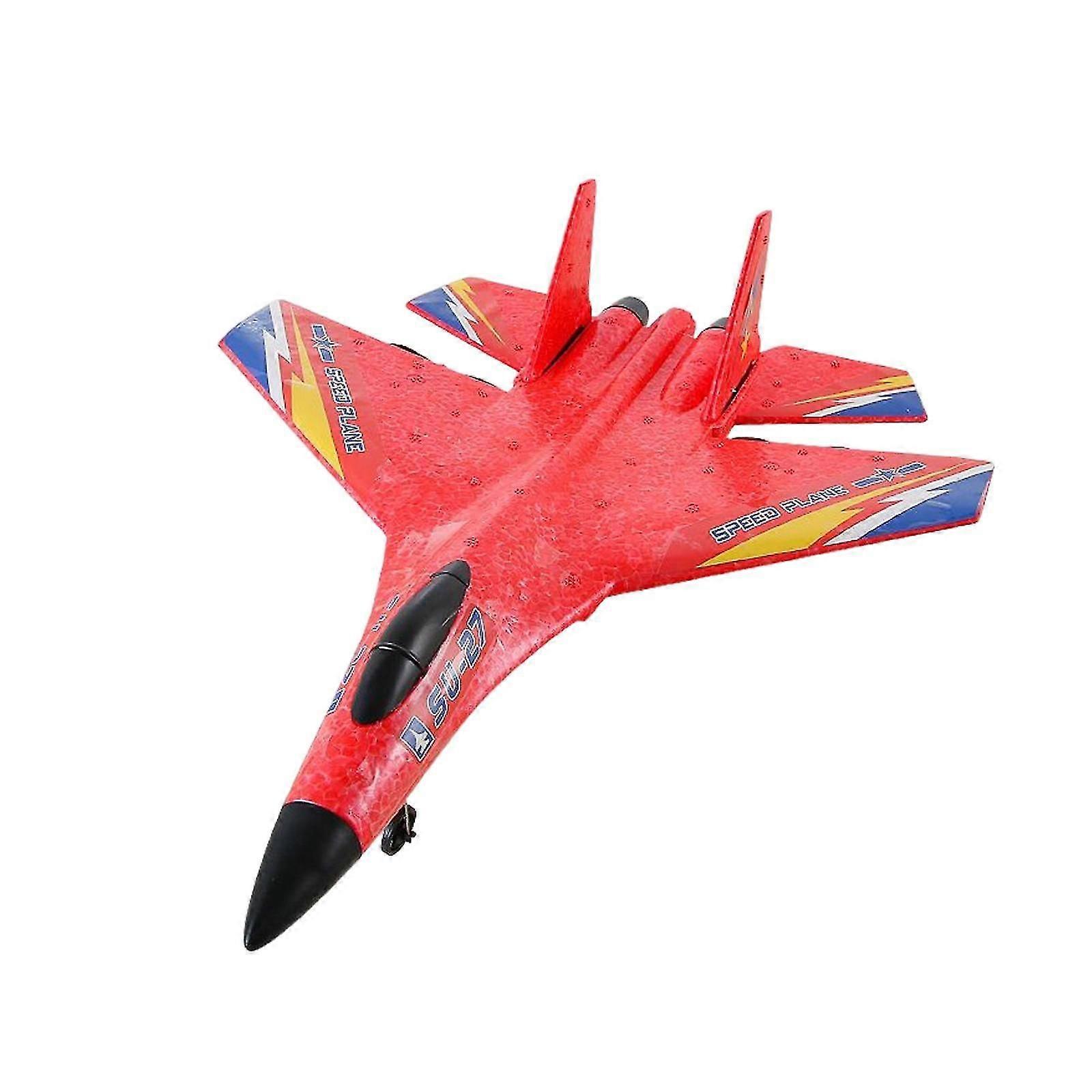 2.4G 2 Channel RC Airplane Remote Control Plane Glider for Kids Red