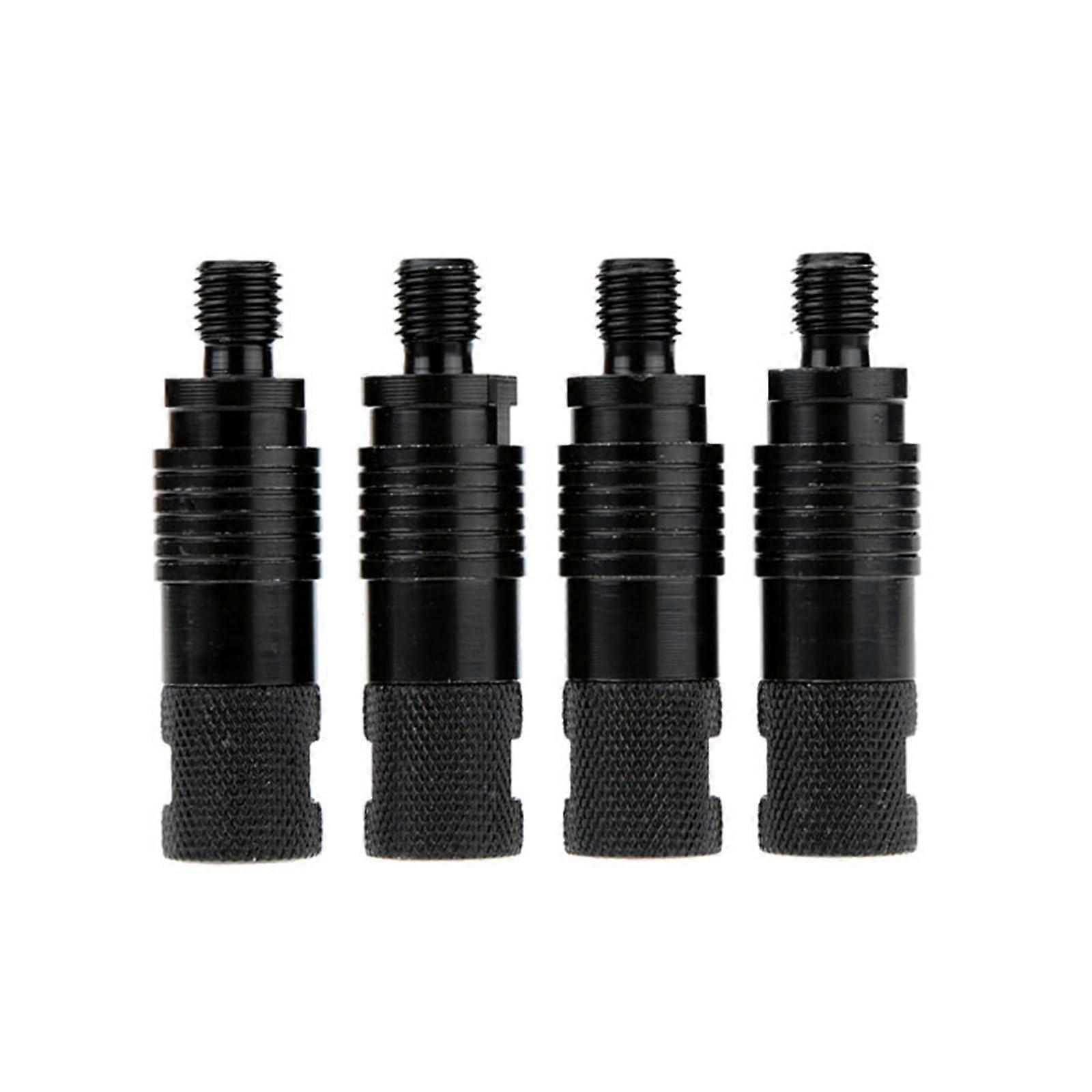 Fishing Rod Pods Connector Set - 4 Quick Release Bite Alarm Accessories for Carp Fishing Bank Sticks, Durable Support