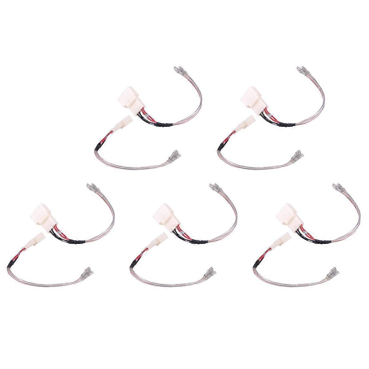 2Pcs Car Front Speaker Wire Harness Cable Adapter for 