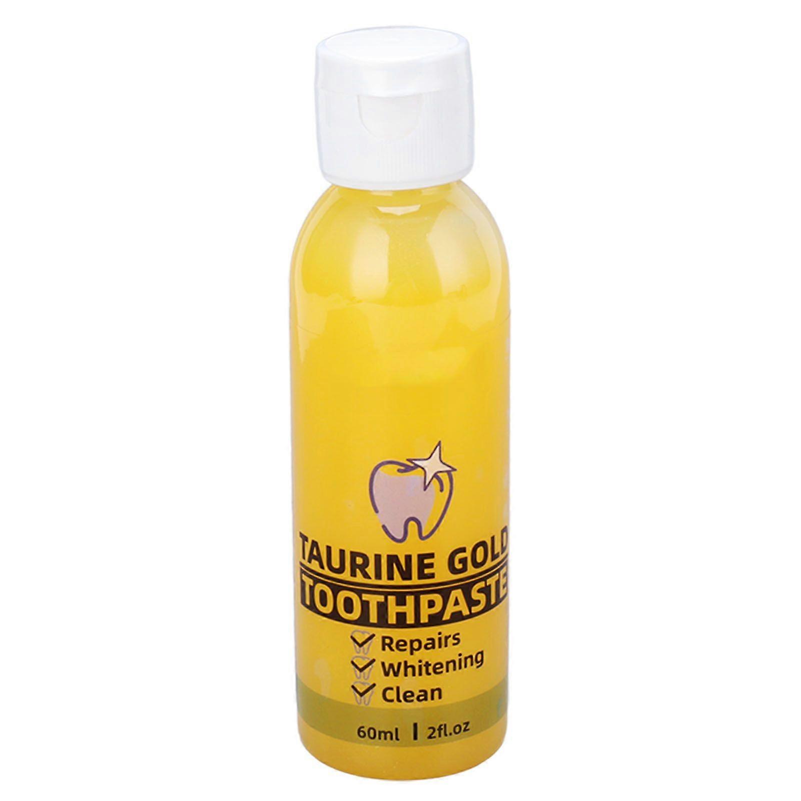 2025 Latest Model 60ml Gold Toothpaste Improve Gingivitis Brighten Whiten Bad ...