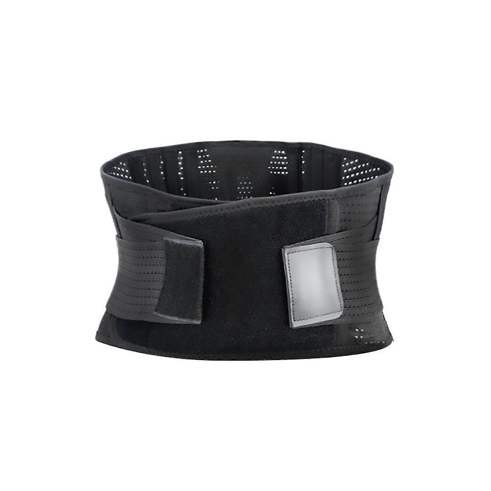 Fitness belt for weightlifting, squats, deadlifts, high elasticity, 1pack (Black, XL)