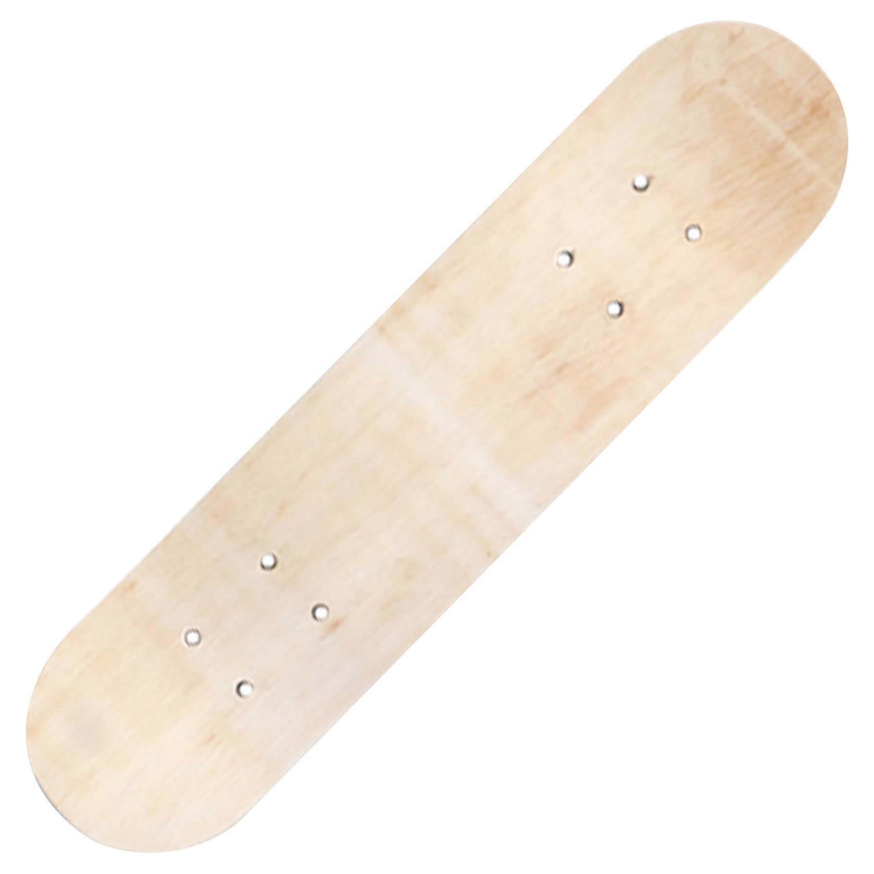 Empty Skateboard Deck, 24 Inch Double Concave and 7Layer Wooden Skateboard Deck, for DIY Art, Empty