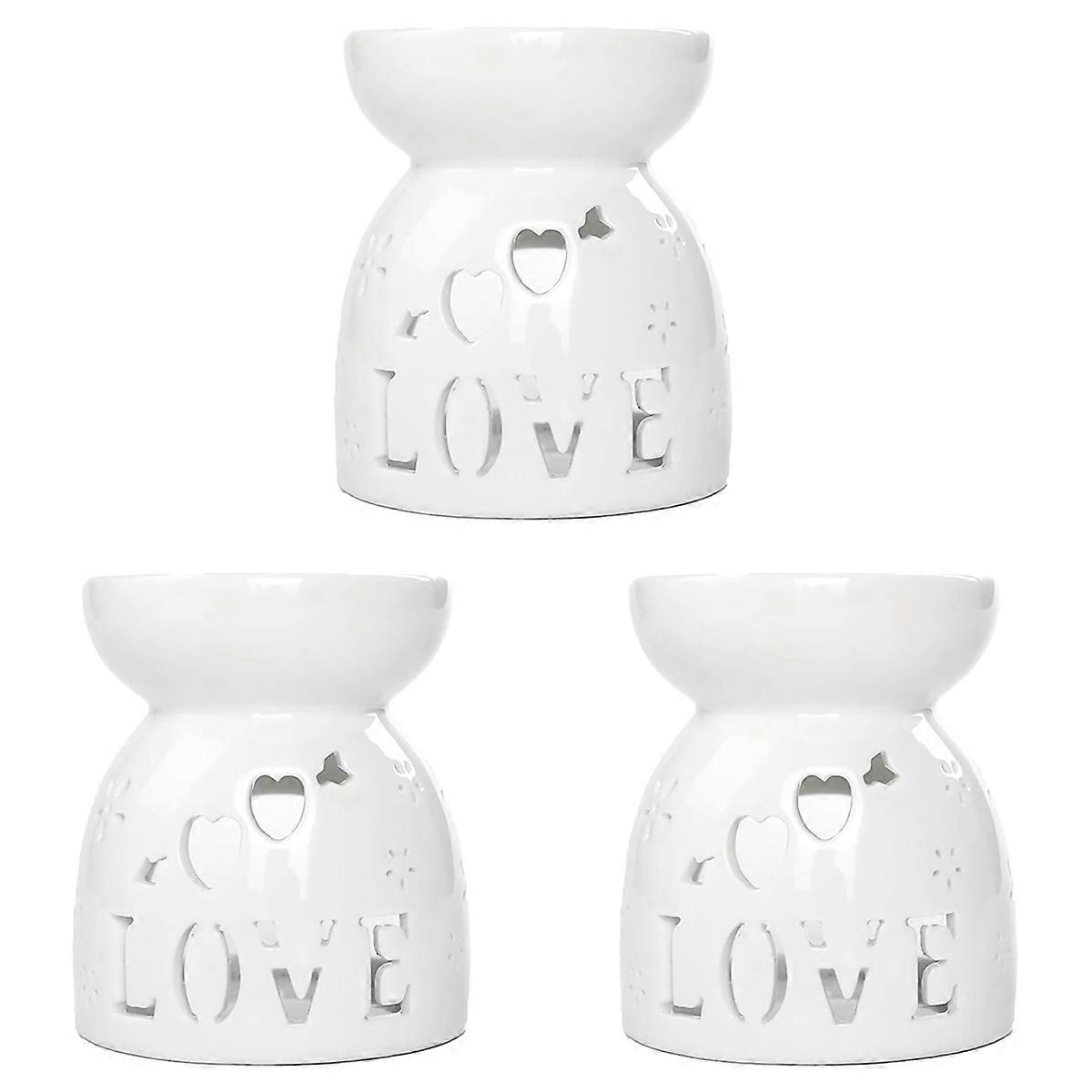 Ceramic Diffuser Ceramic Essential Diffusers Aromatic Lamp -Love